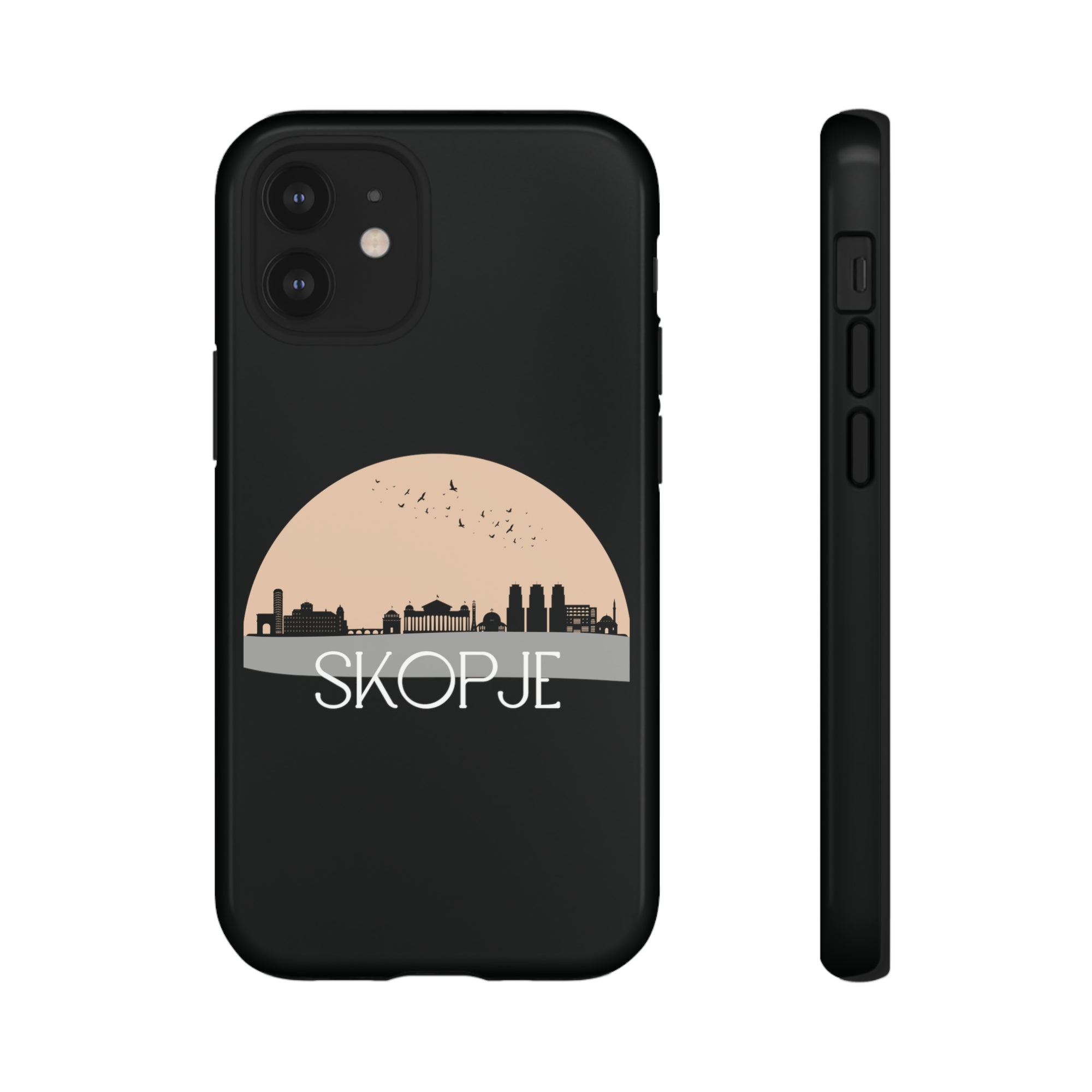 SKOPJE Phone Case - Black