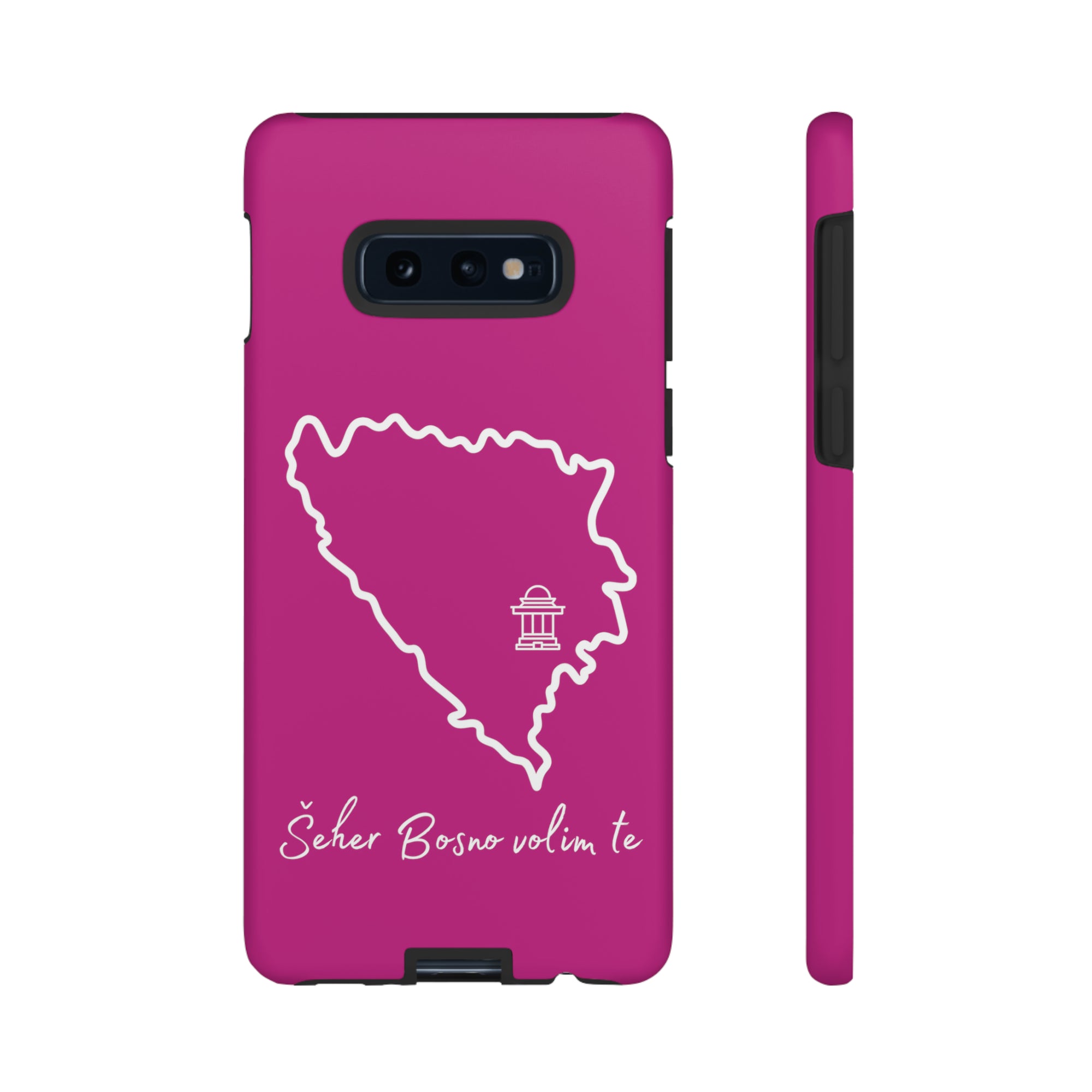 Šeher Bosno Volim Te Phone Case - Pink