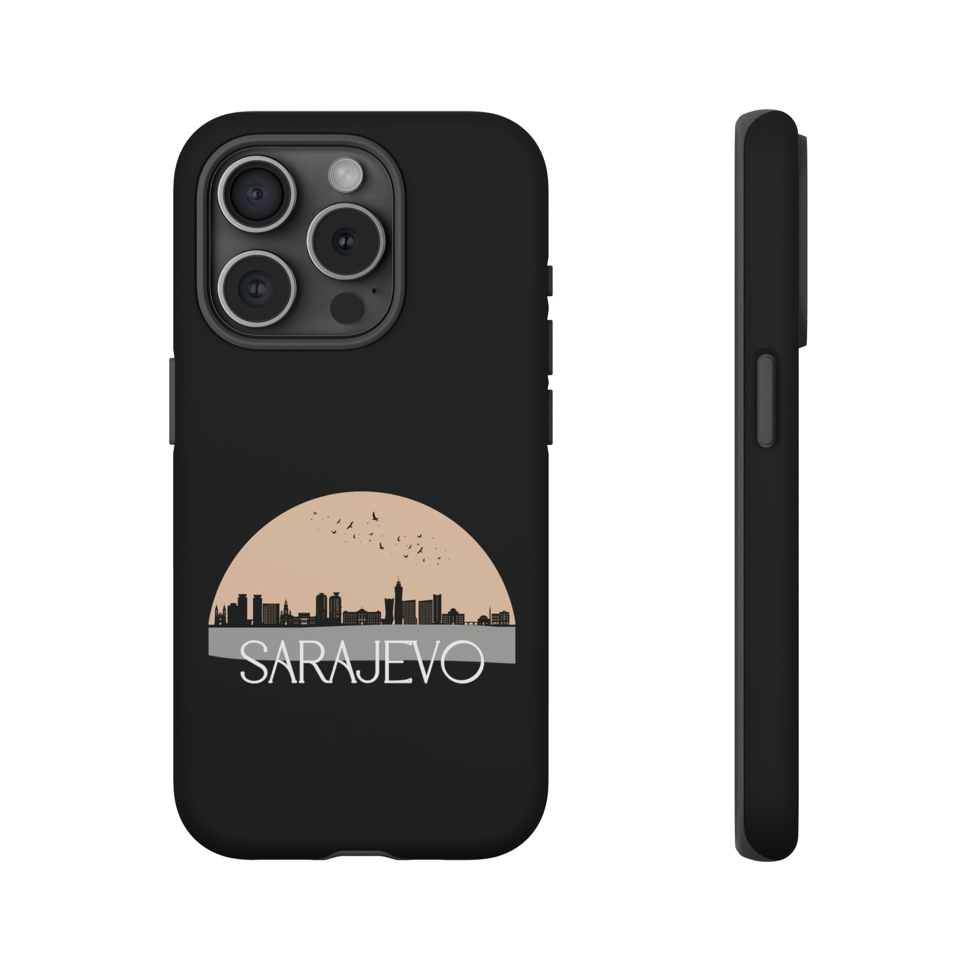 SARAJEVO Phone Case - Black