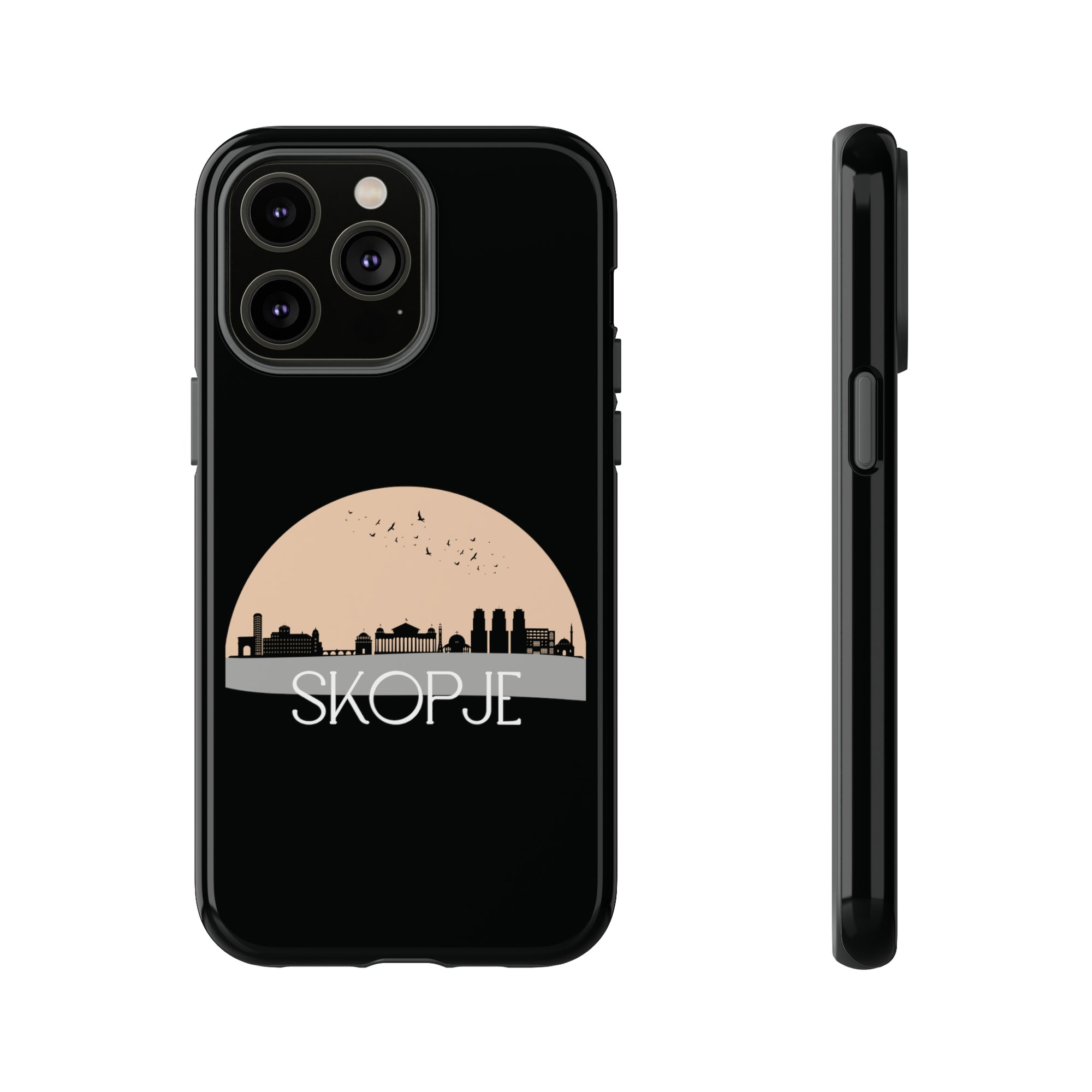 SKOPJE Phone Case - Black