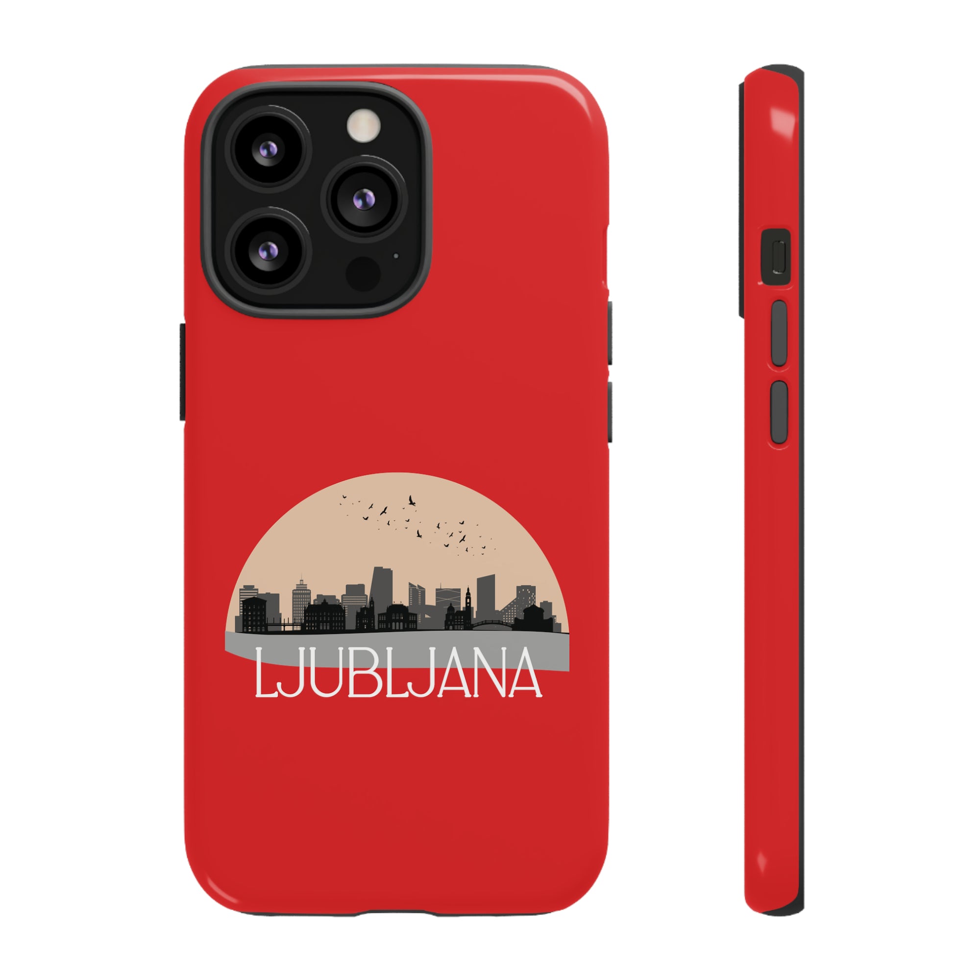 LJUBLJANA Phone Case - Red