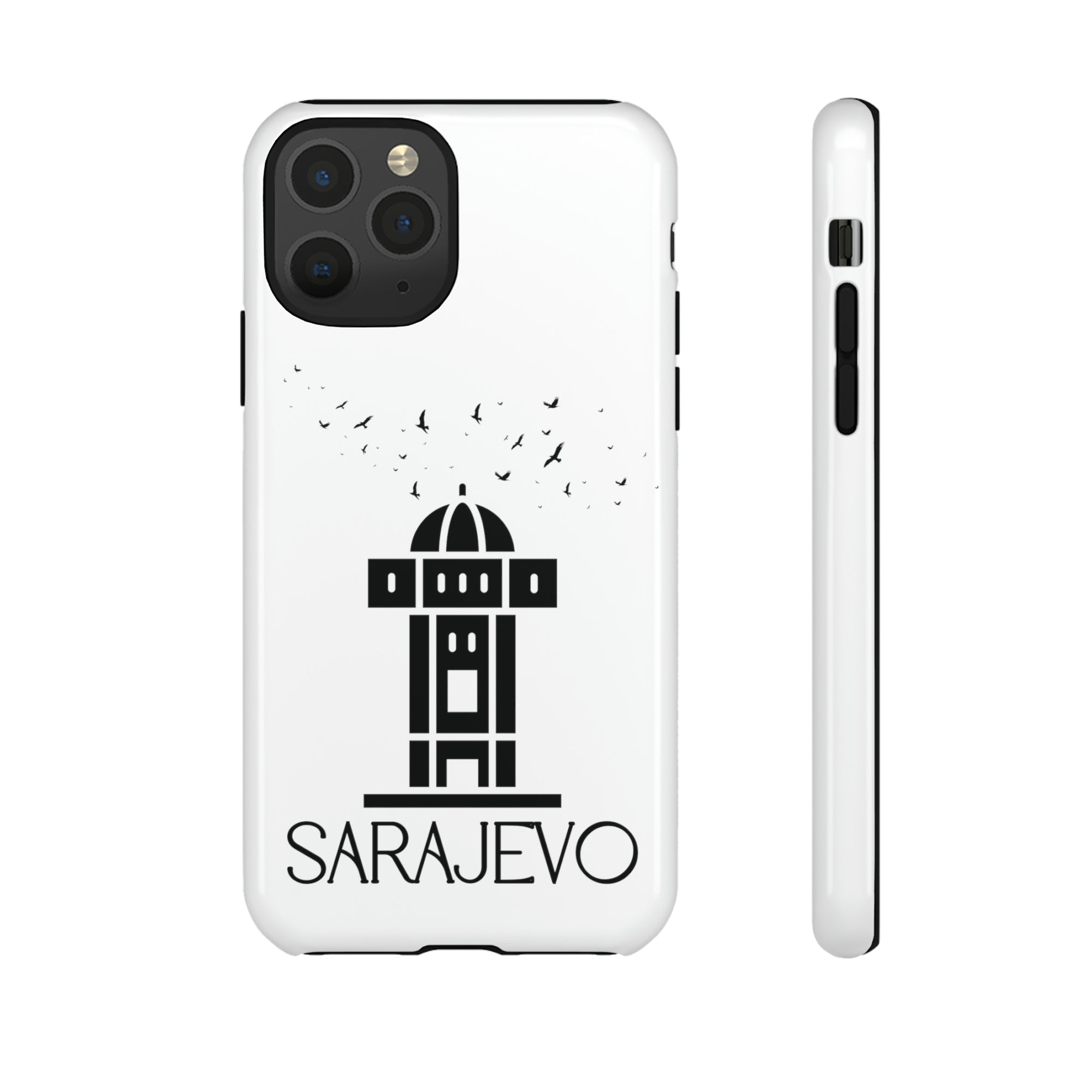 SARAJEVO SEBILJ Phone Case - White