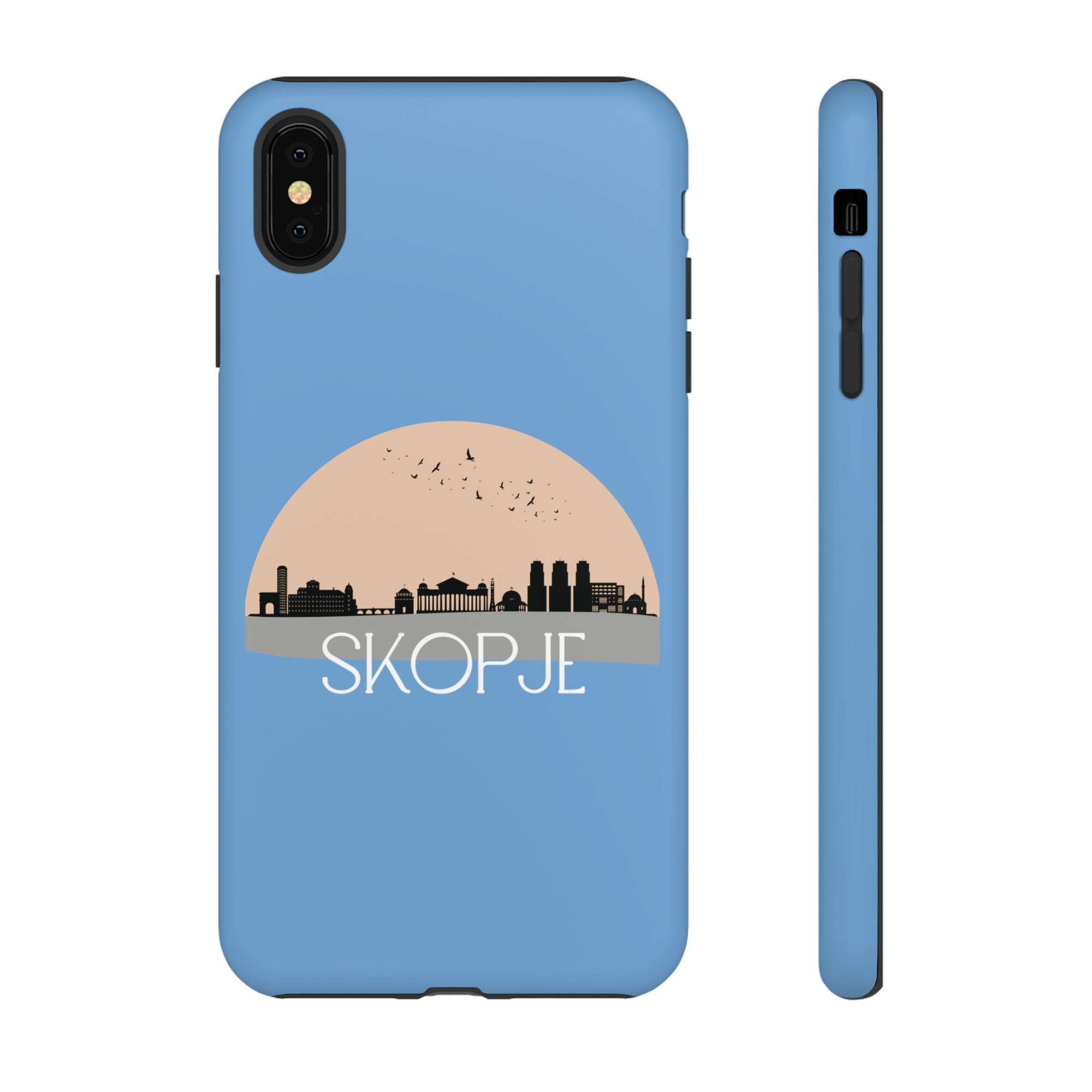 SKOPJE Phone Case - Light Blue