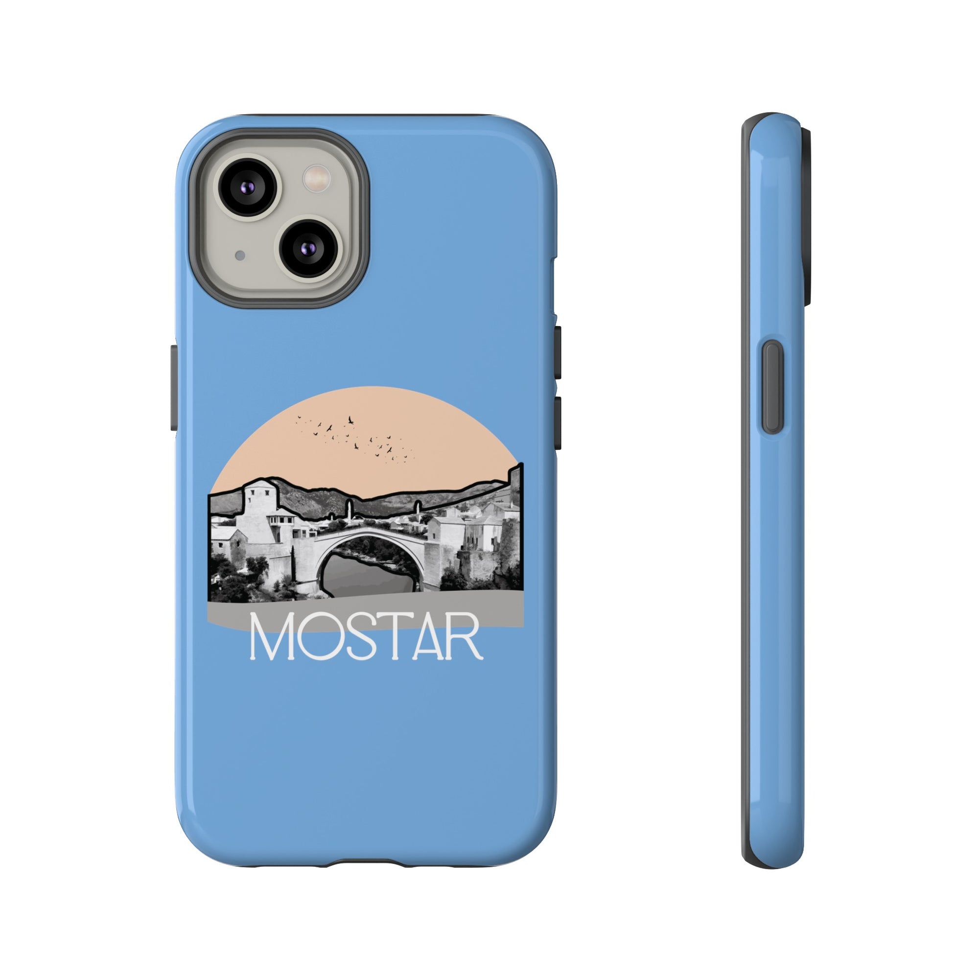 MOSTAR Phone Case - Light Blue