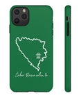 Šeher Bosno Volim Te Phone Case - Green