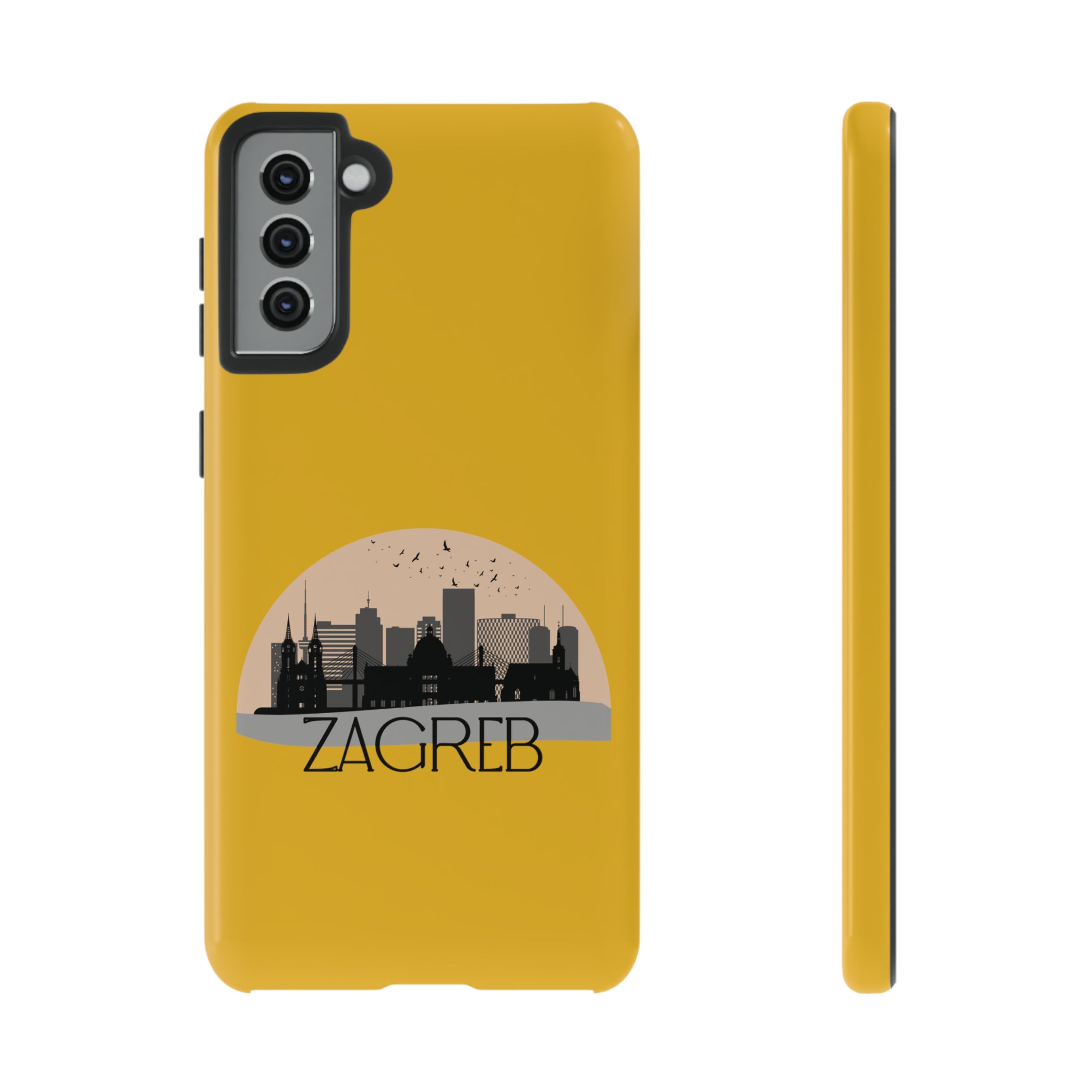 ZAGREB Phone Case - Yellow