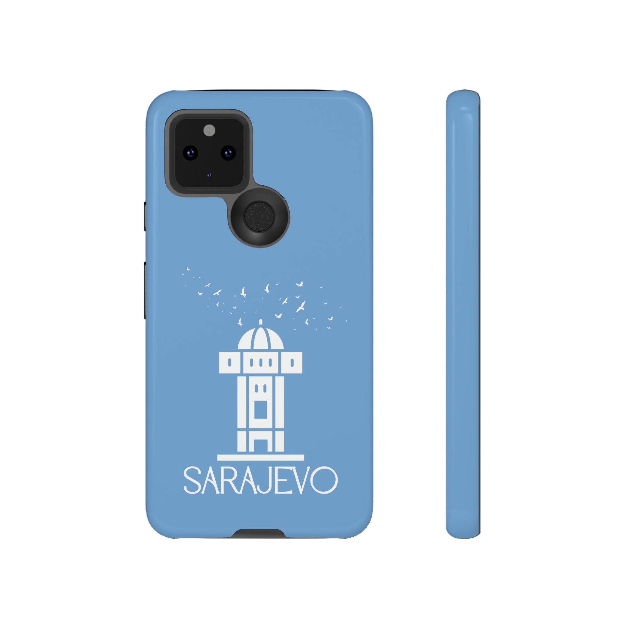 SARAJEVO SEBILJ Phone Case - Light Blue