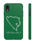 Šeher Bosno Volim Te Phone Case - Green