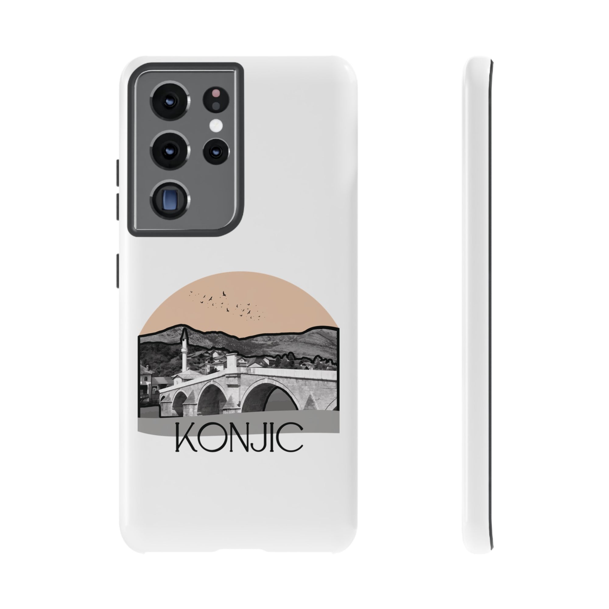 KONJIC Phone Case - White