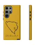 Šeher Bosno Volim Te Phone Case - Yellow