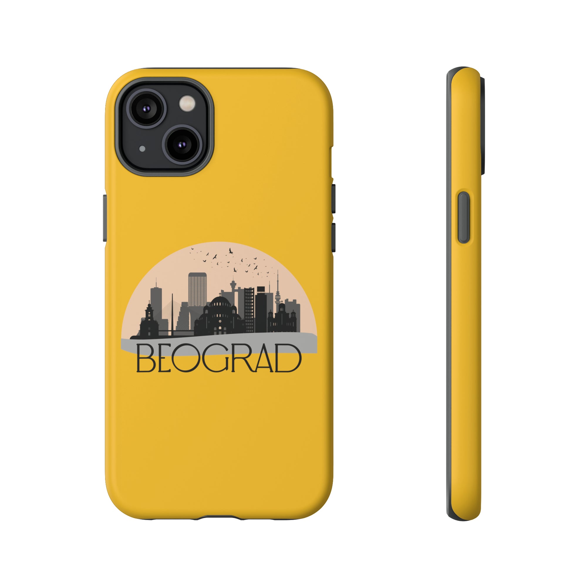 BEOGRAD Phone Case - Yellow