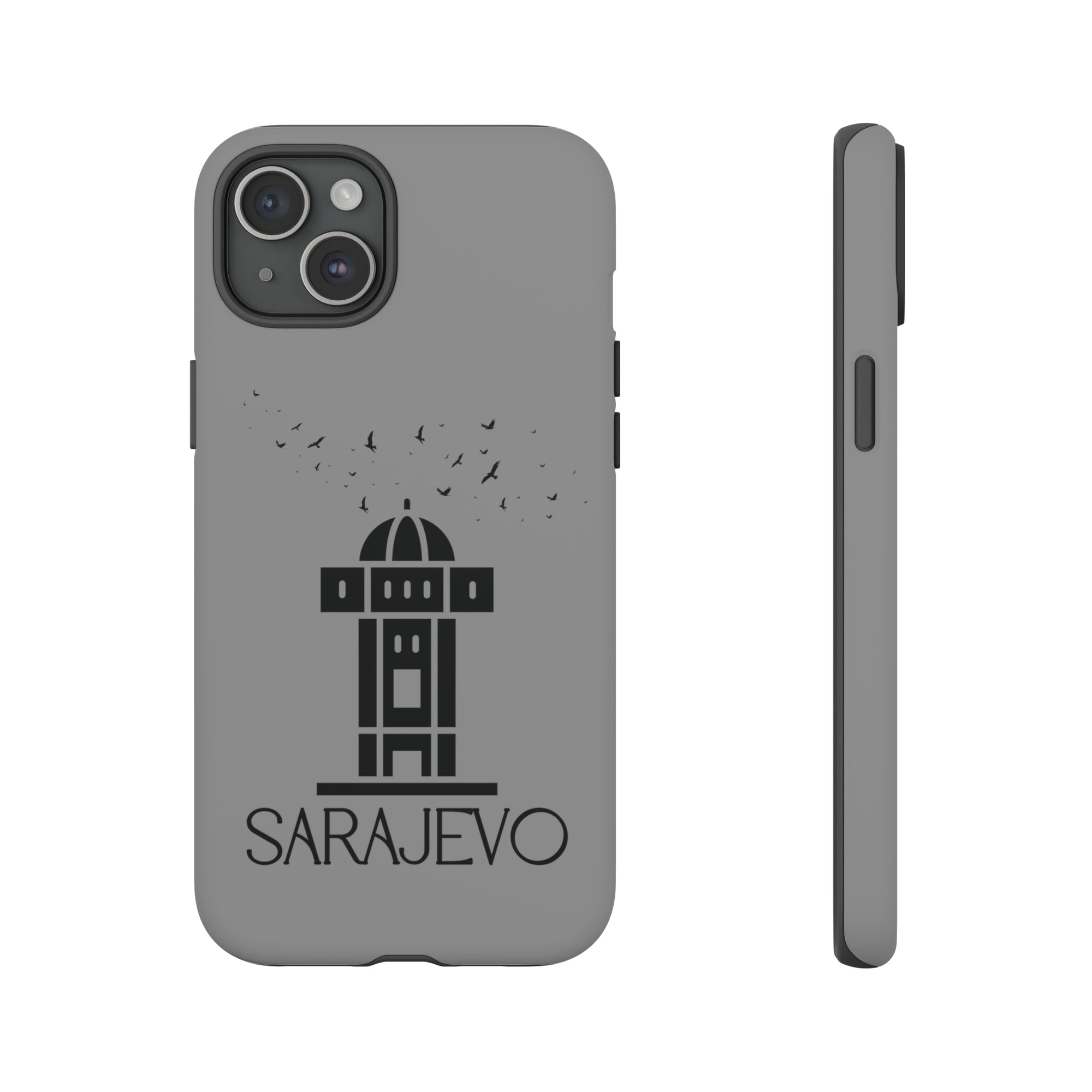 SARAJEVO SEBILJ Phone Case - Grey