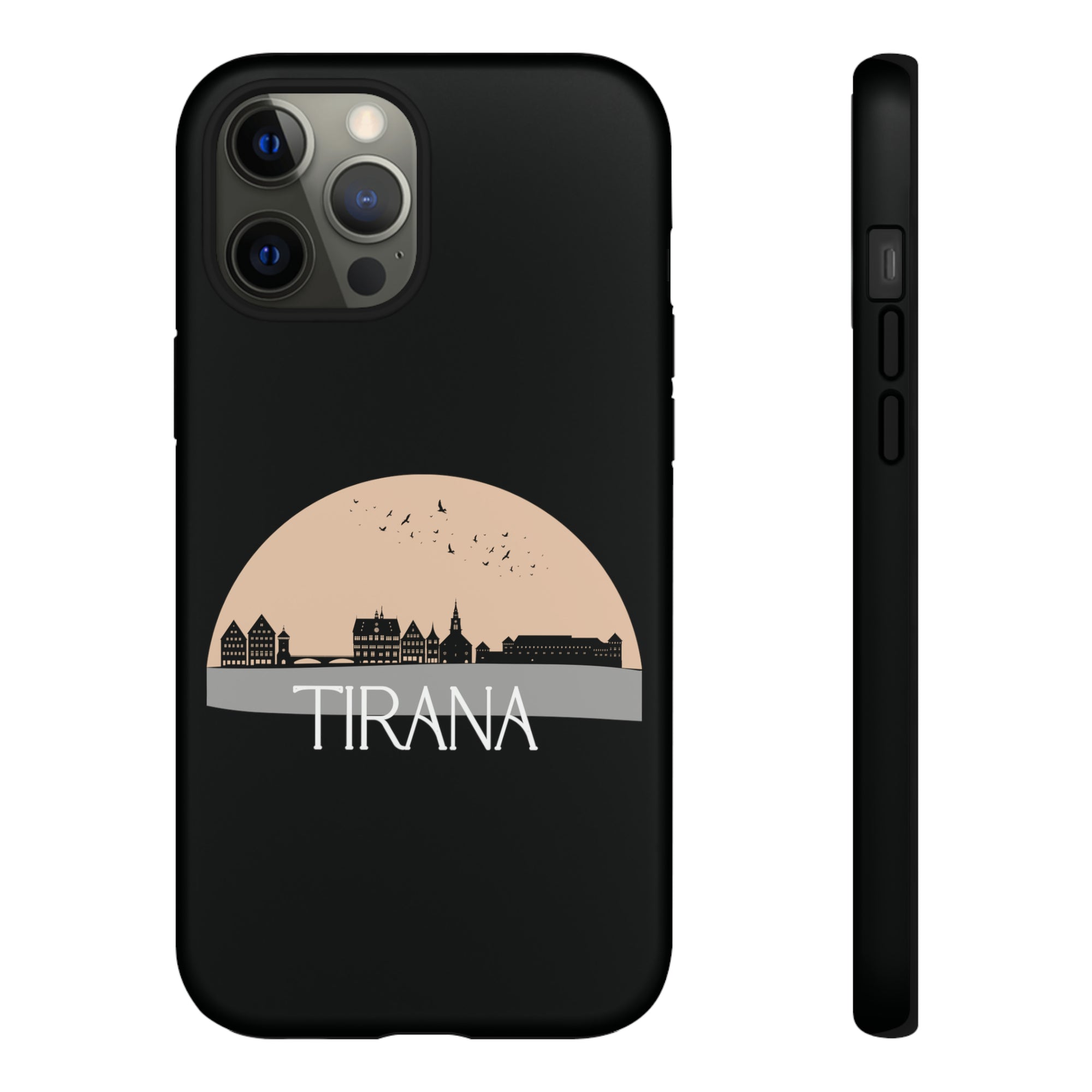 TIRANA Phone Case - Black