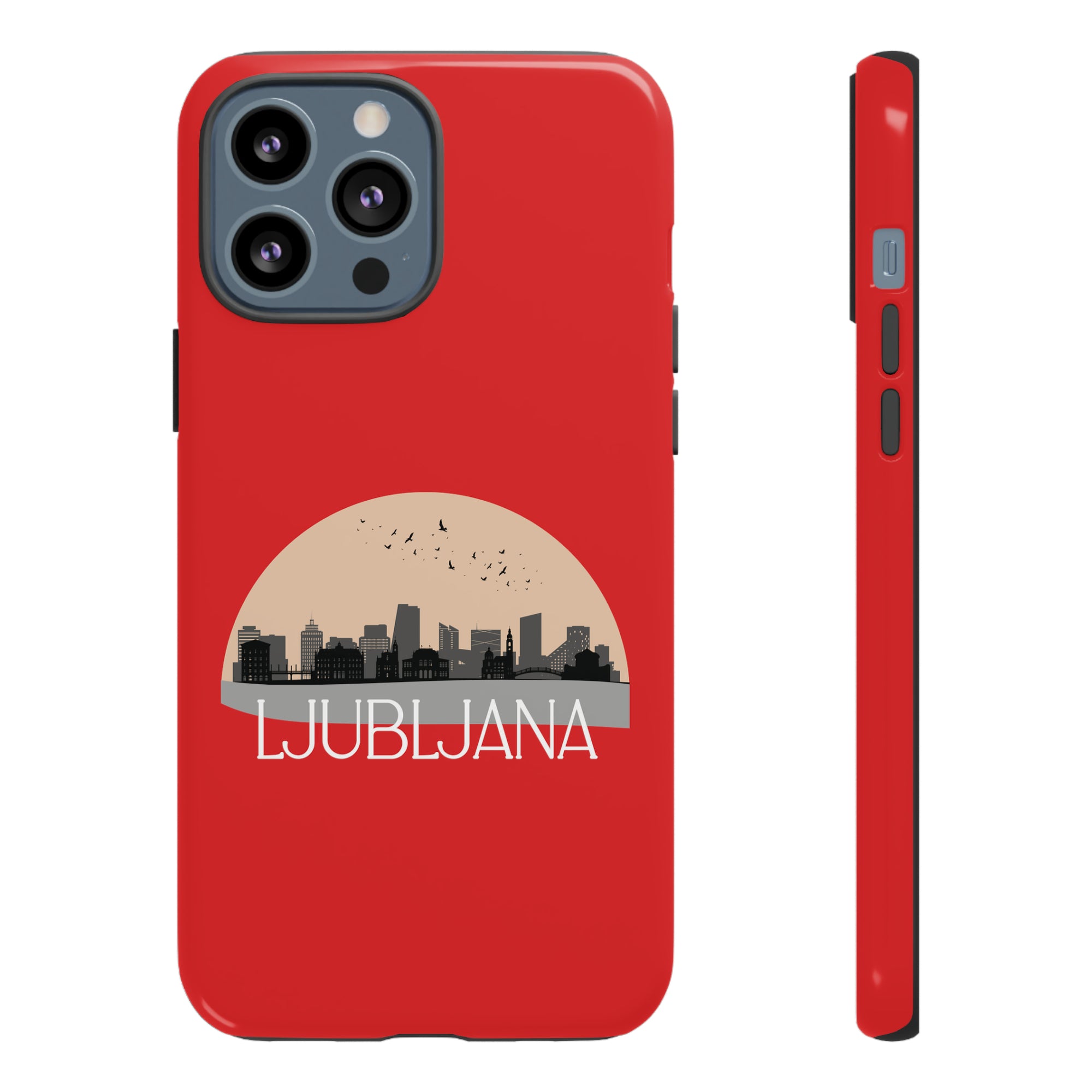 LJUBLJANA Phone Case - Red