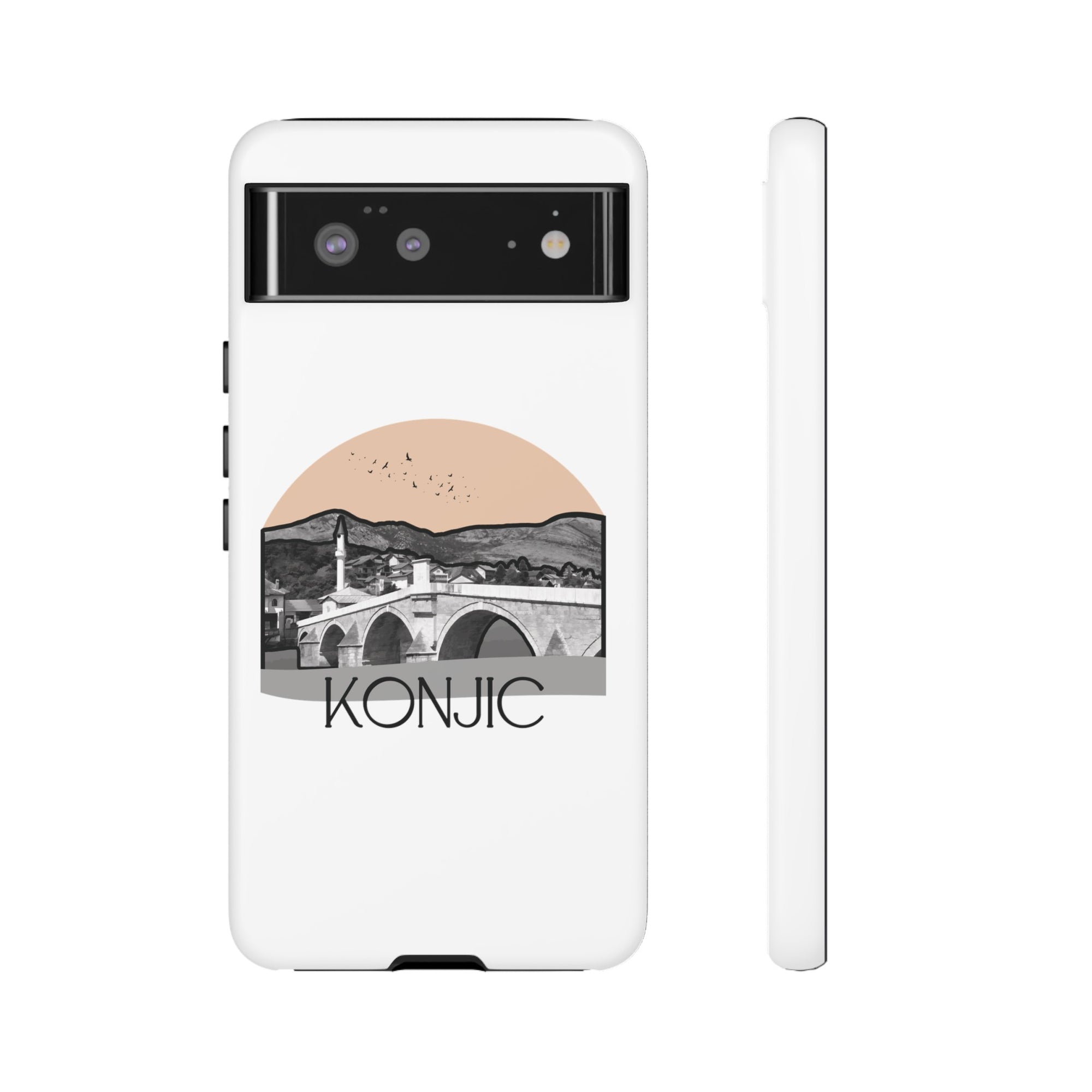 KONJIC Phone Case - White