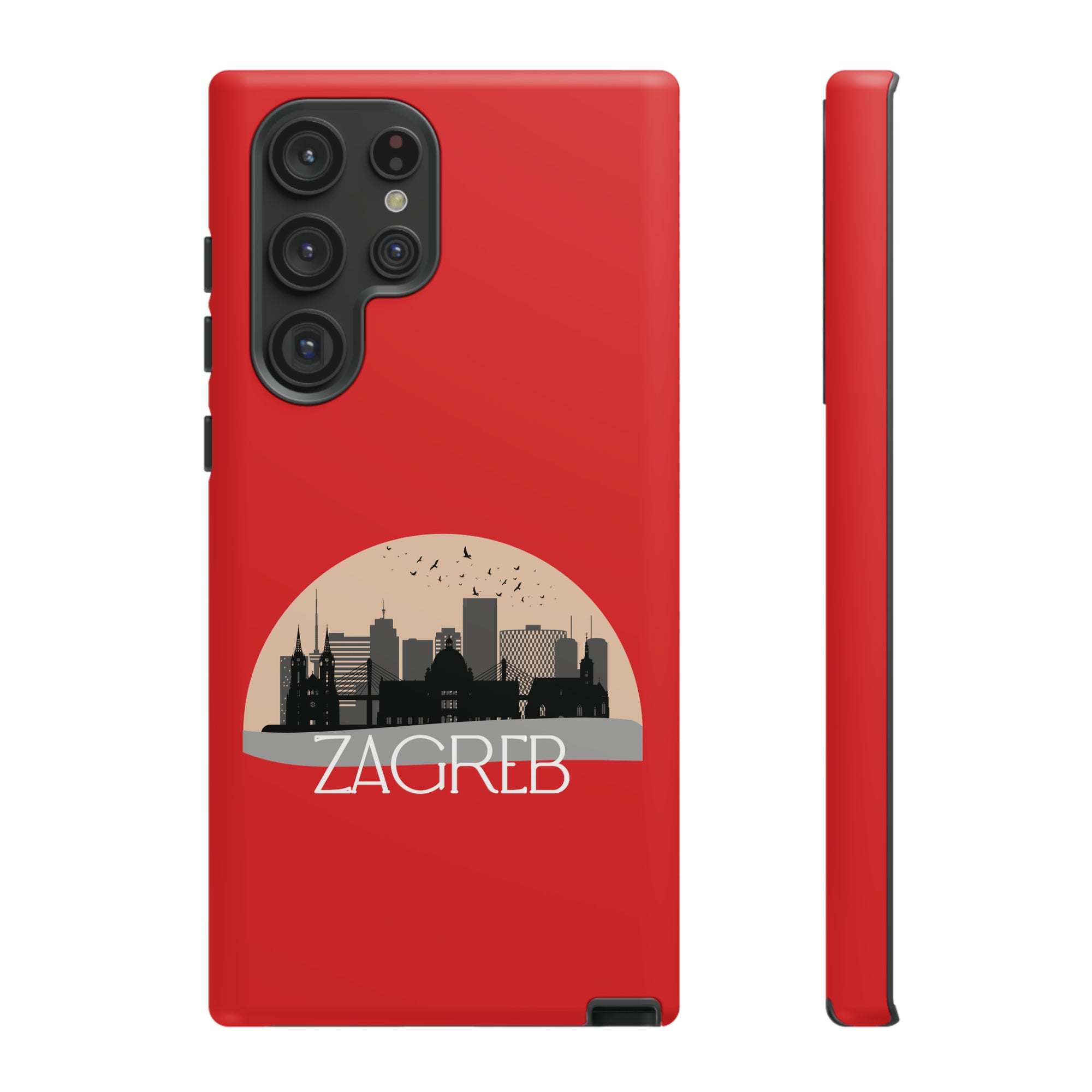 ZAGREB Phone Case - Red