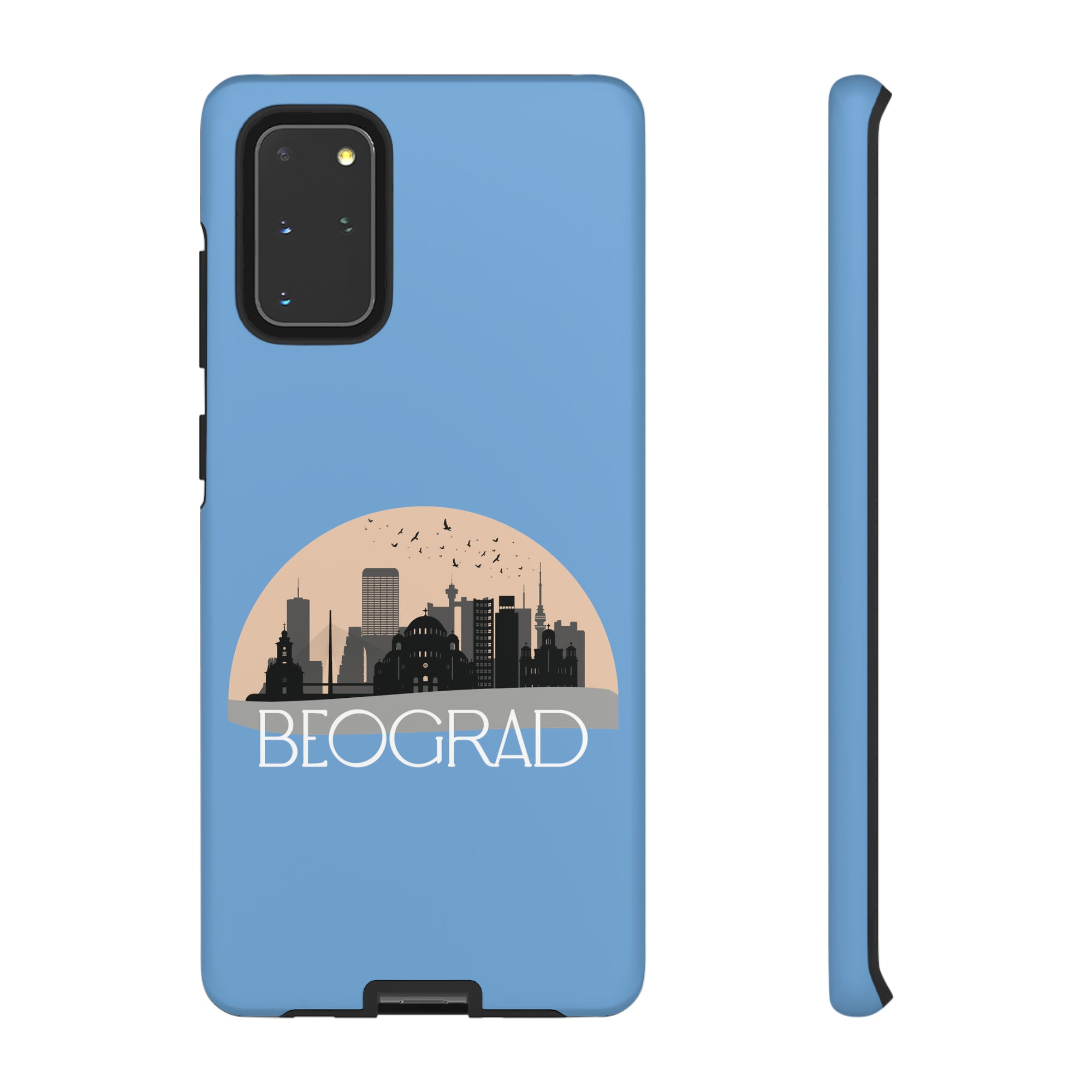 BEOGRAD Phone Case - Light Blue