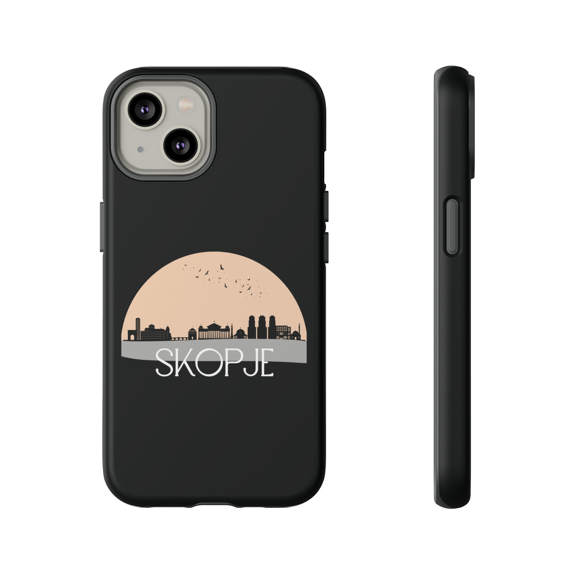 SKOPJE Phone Case - Black