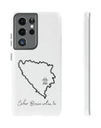 Šeher Bosno Volim Te Phone Case - White