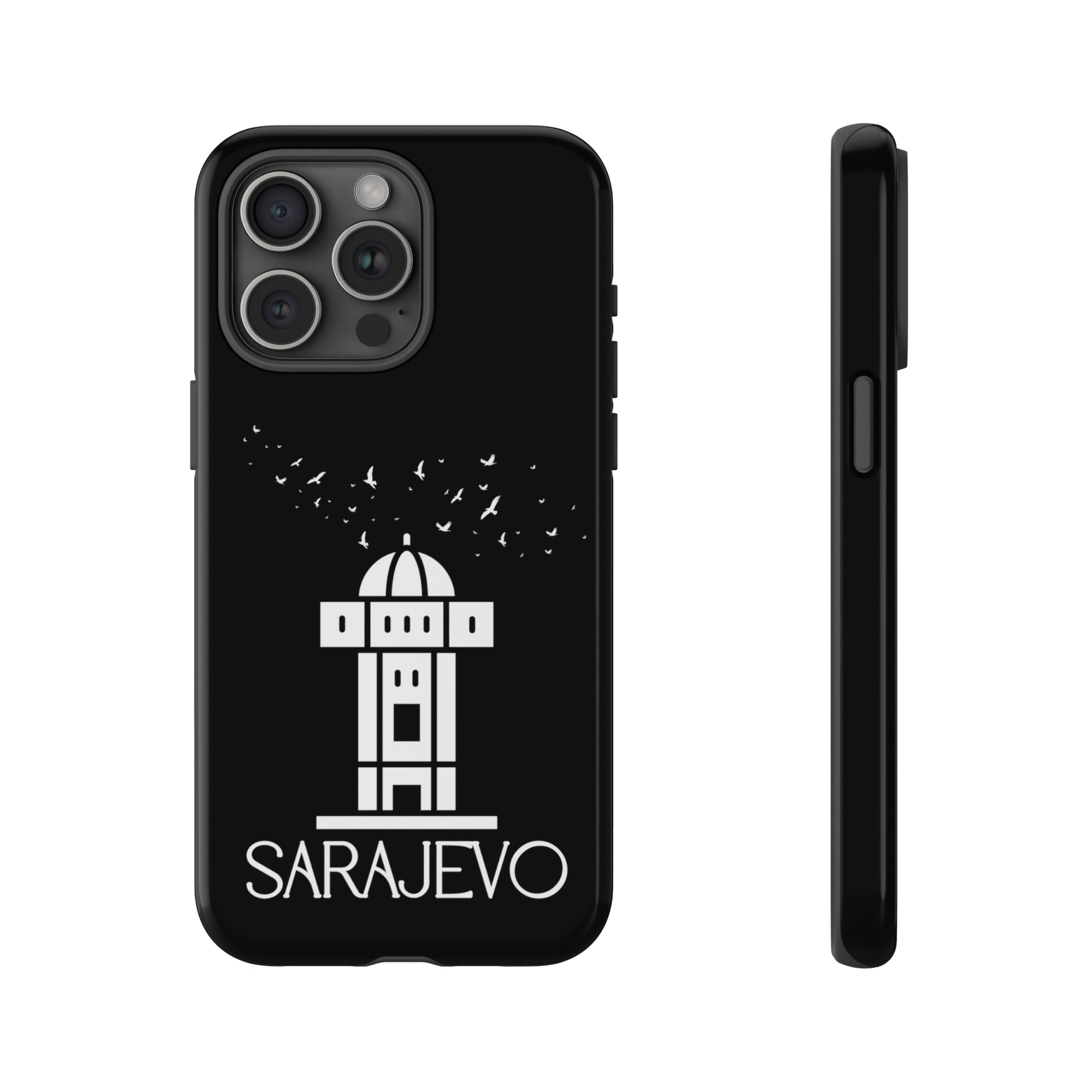 SARAJEVO SEBILJ Phone Case - Black