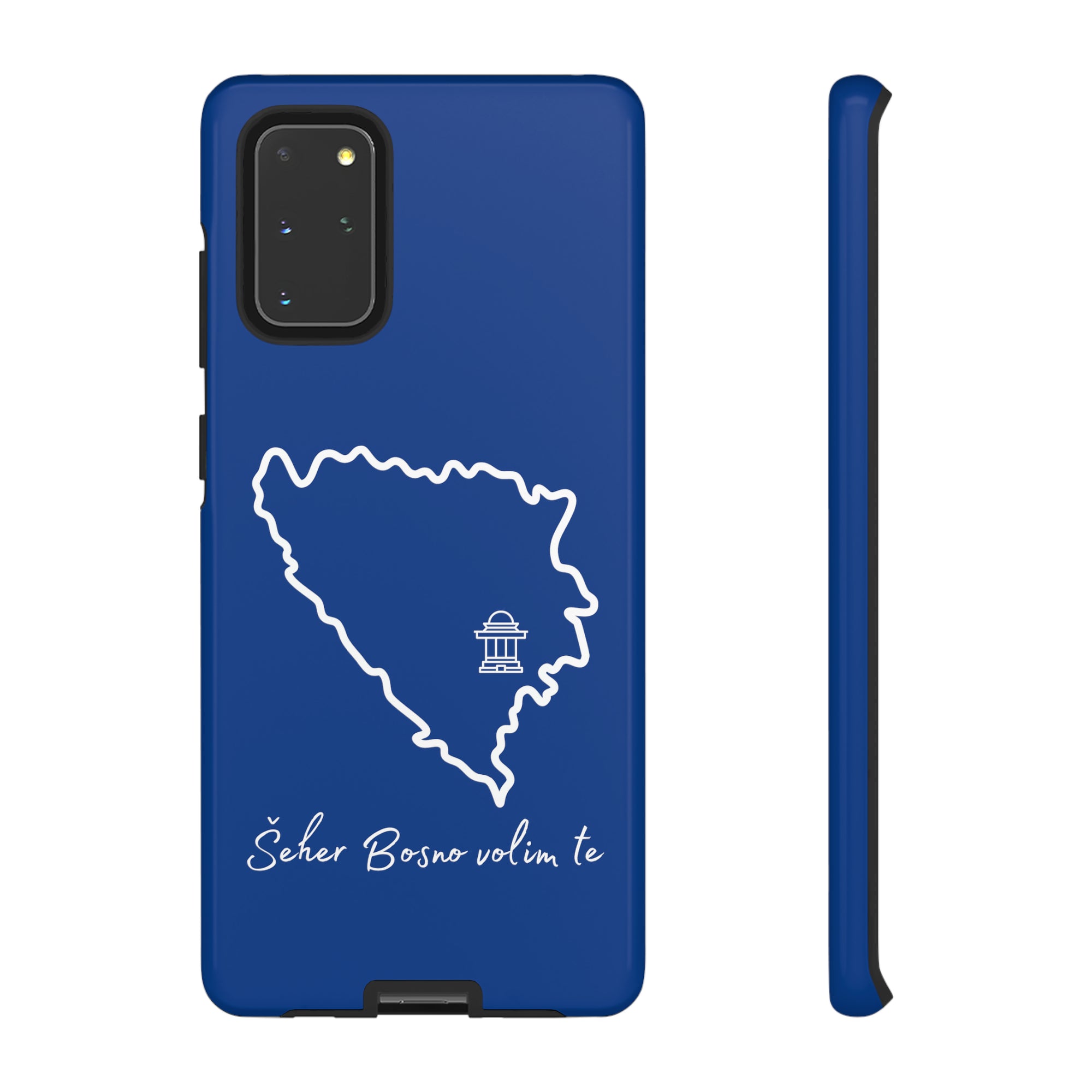 Šeher Bosno Volim Te Phone Case - Blue