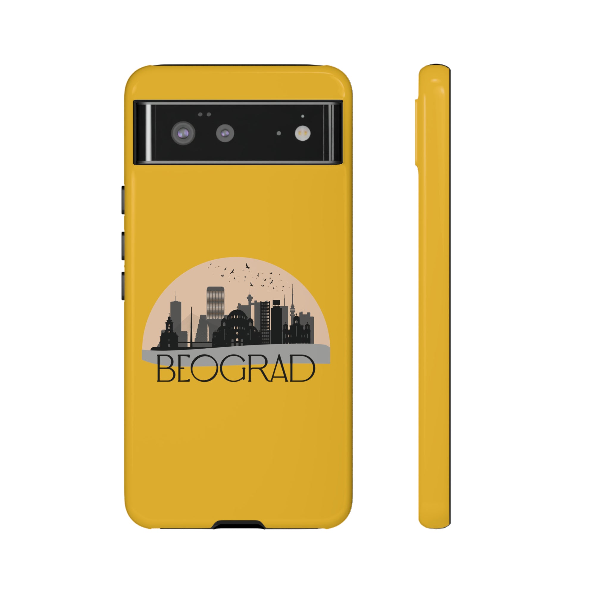 BEOGRAD Phone Case - Yellow