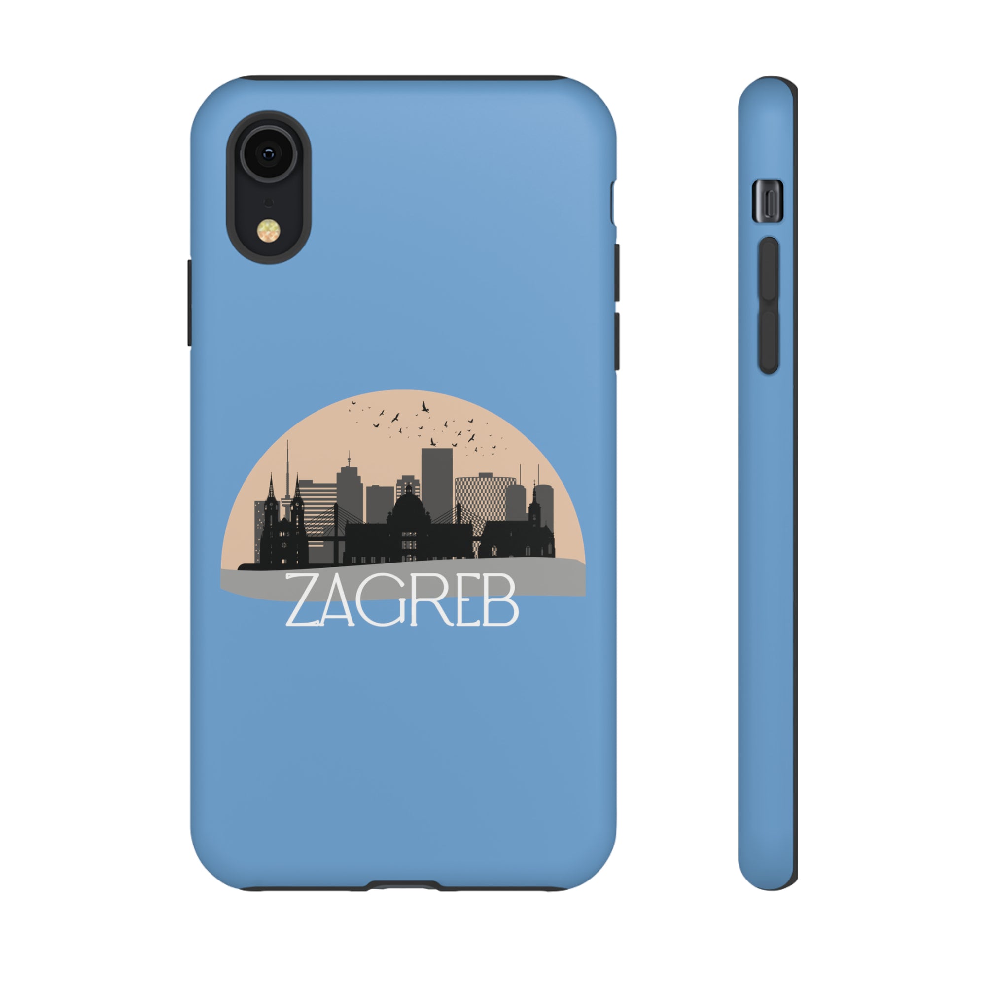 ZAGREB Phone Case - Light Blue