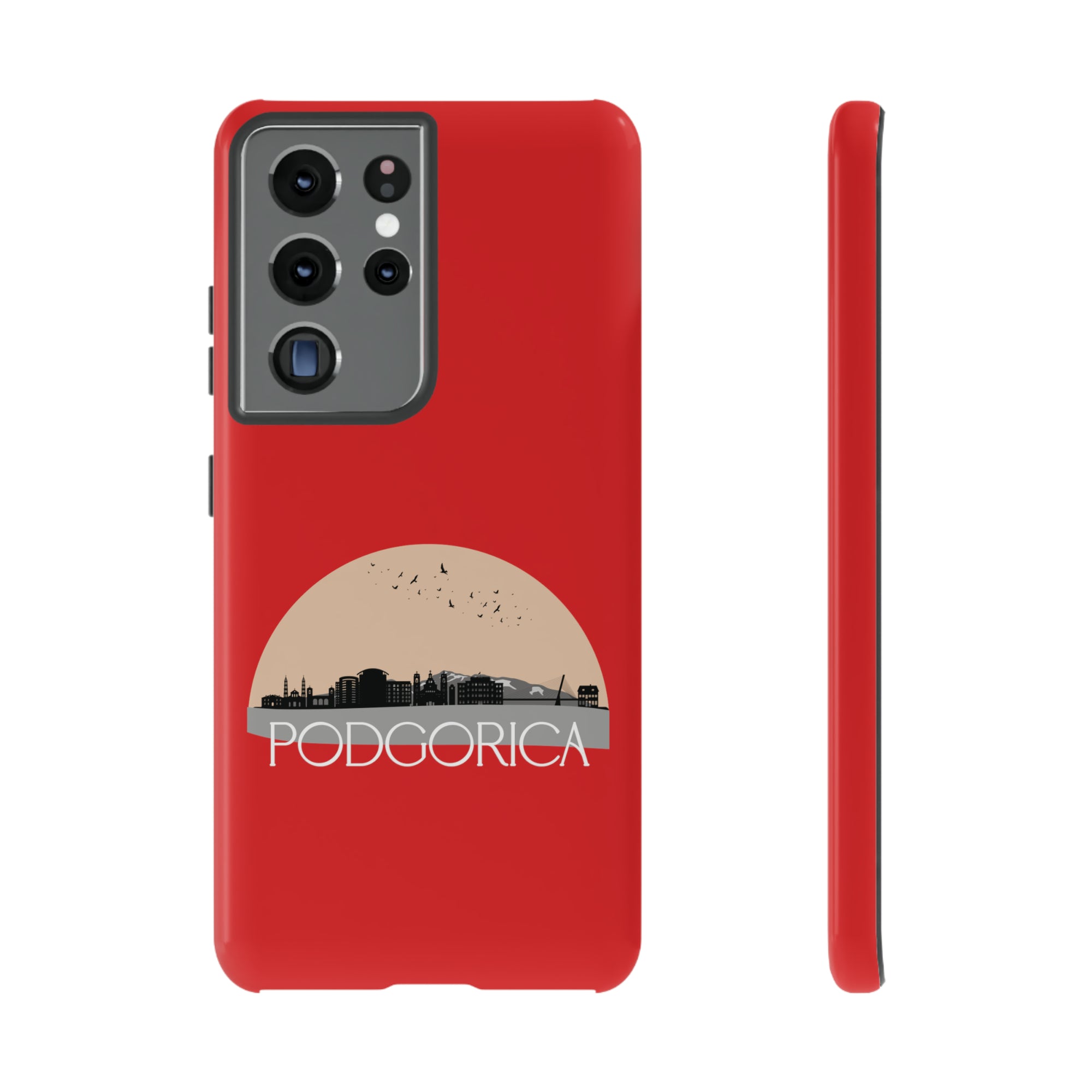 PODGORICA Phone Case - Red