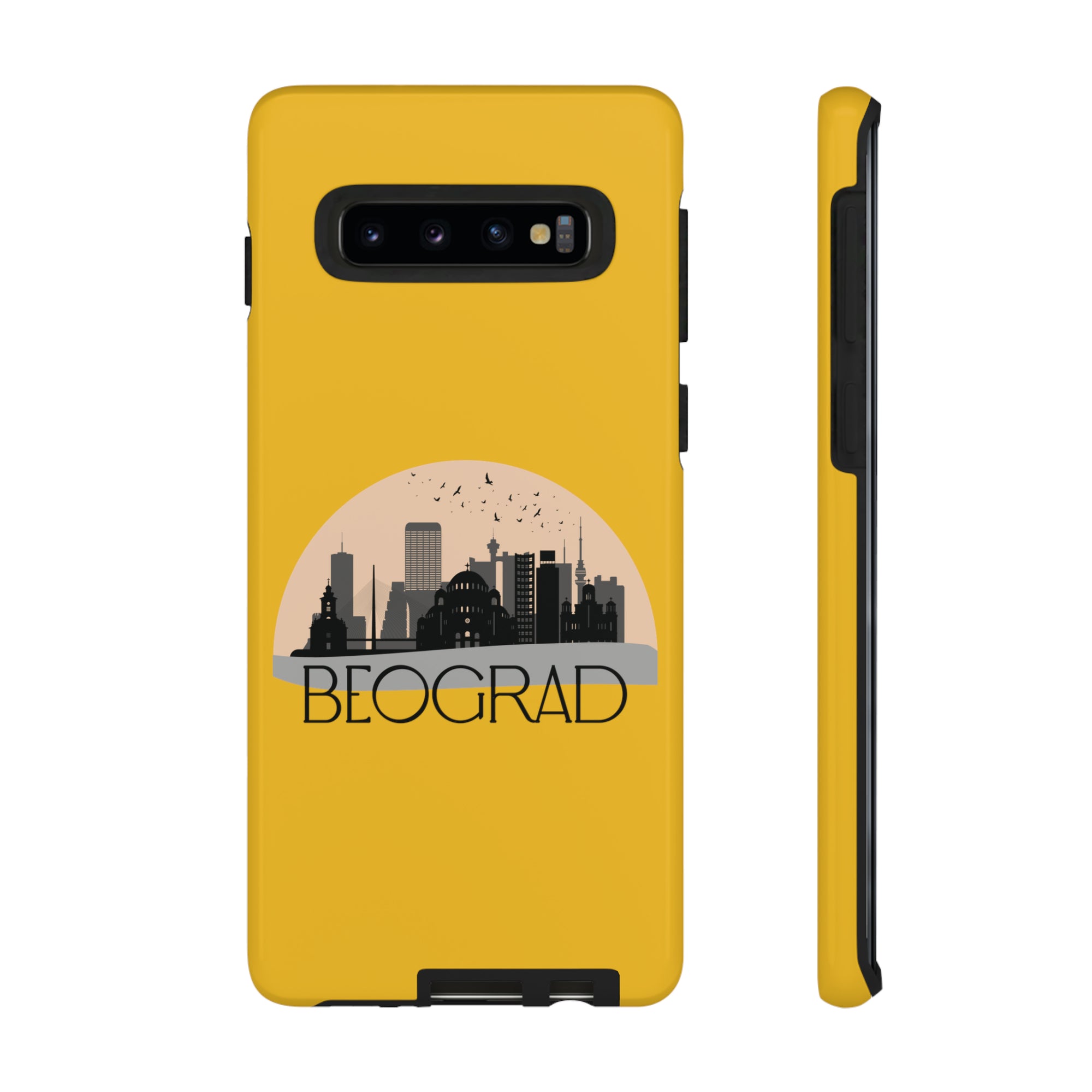 BEOGRAD Phone Case - Yellow