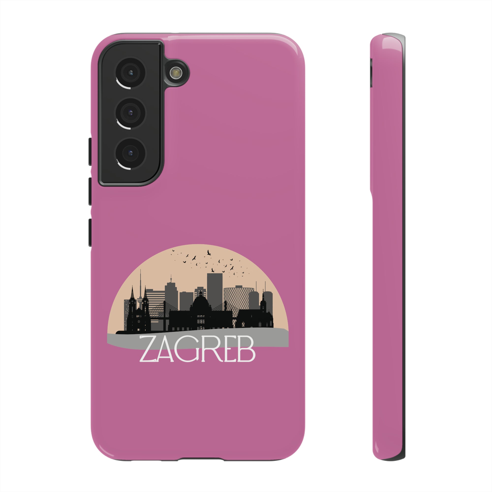 ZAGREB Phone Case - Light Pink