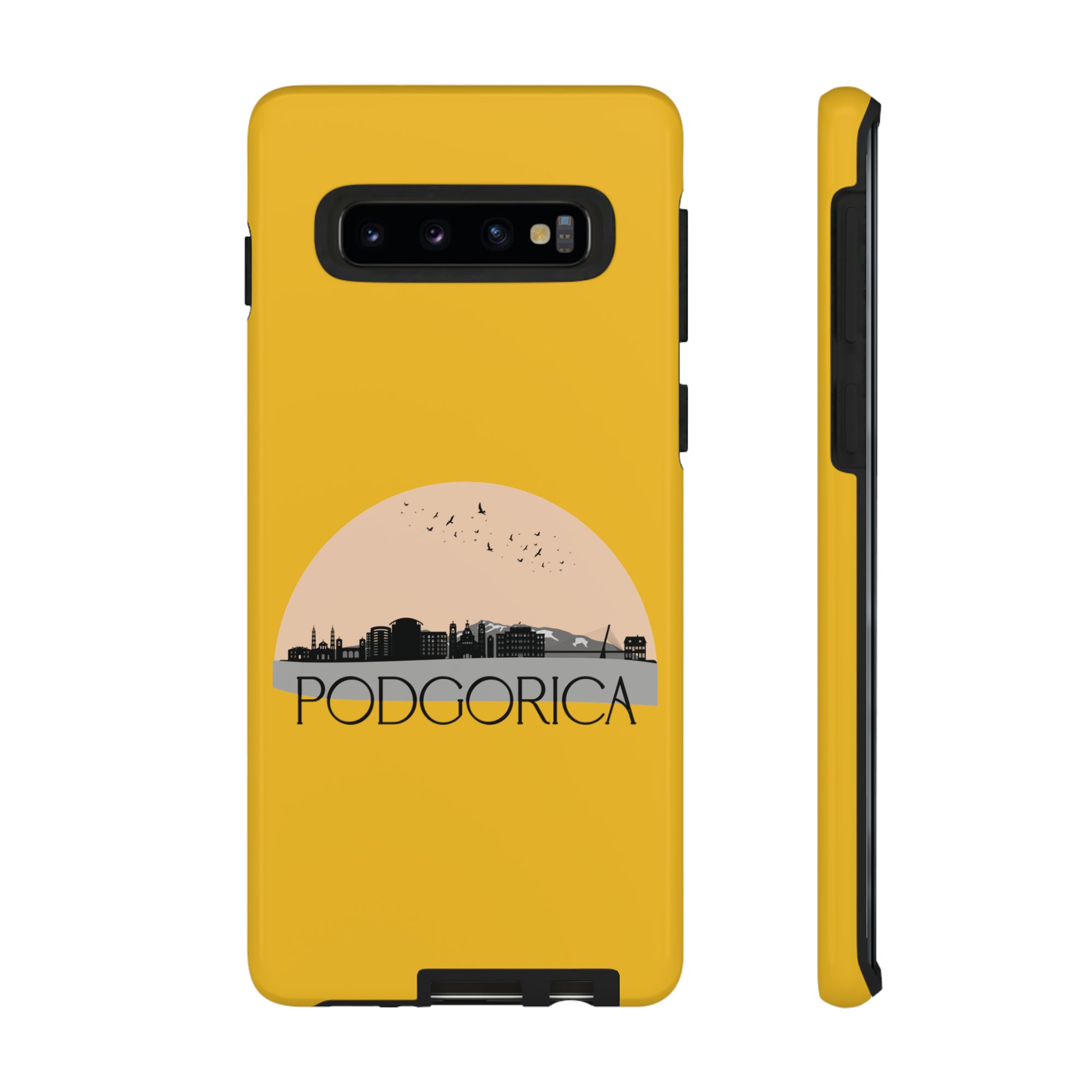 PODGORICA Phone Case - Yellow