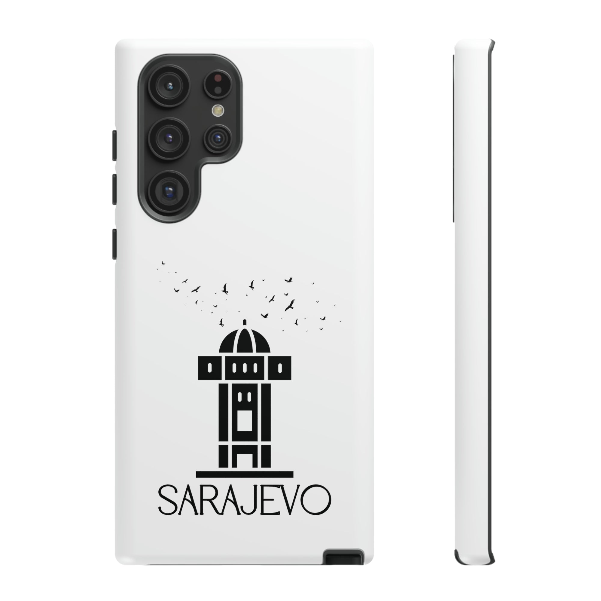 SARAJEVO SEBILJ Phone Case - White