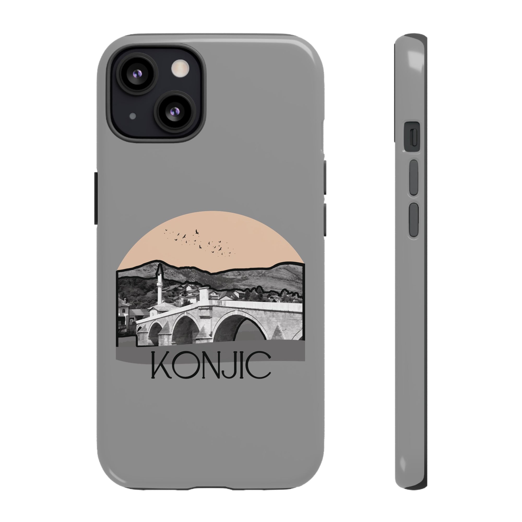 KONJIC Phone Case - Grey