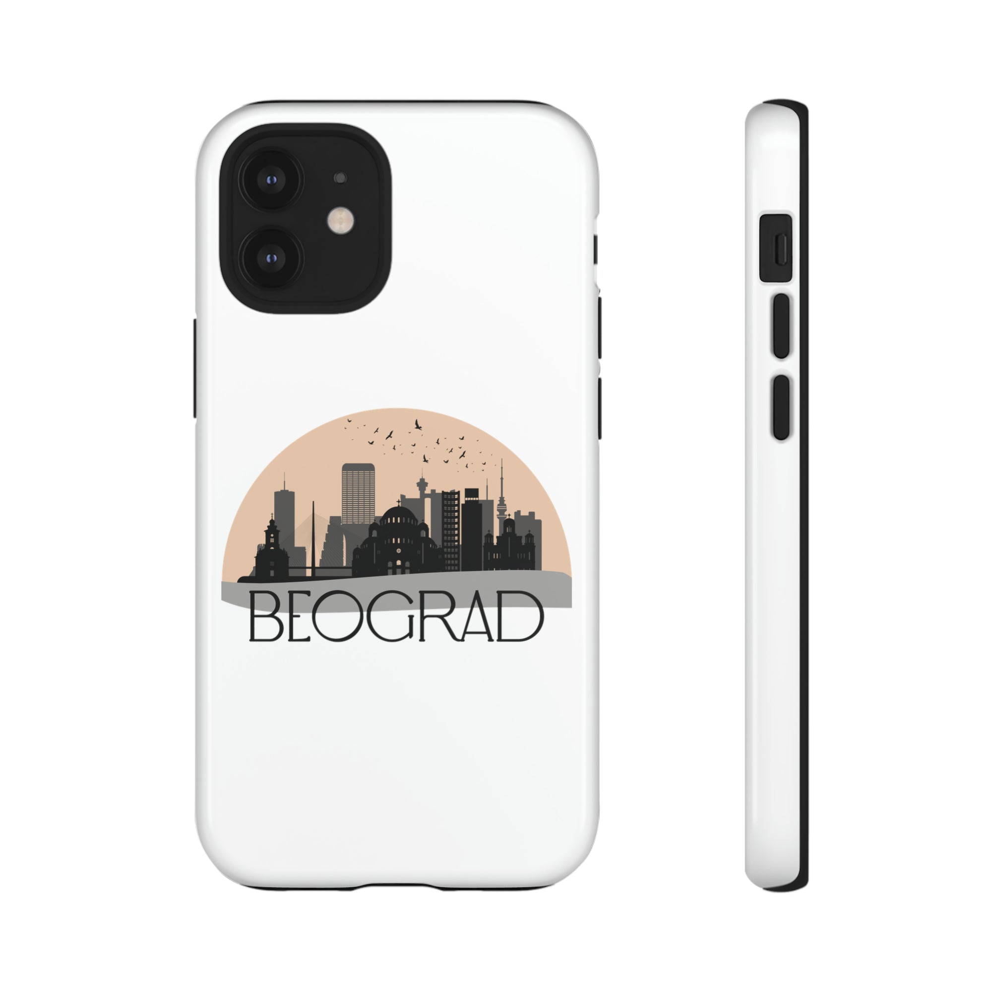 BEOGRAD Phone Case - White