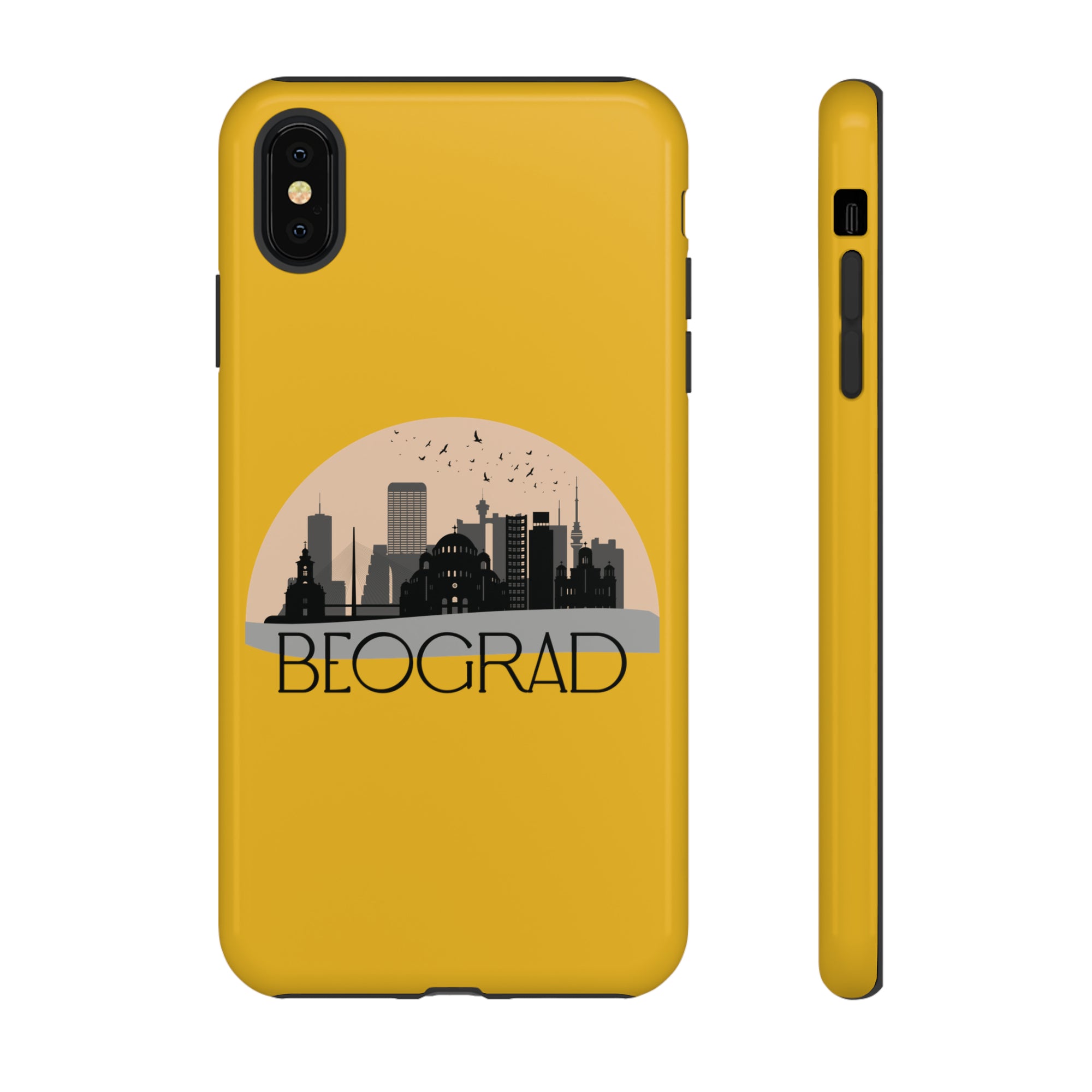 BEOGRAD Phone Case - Yellow