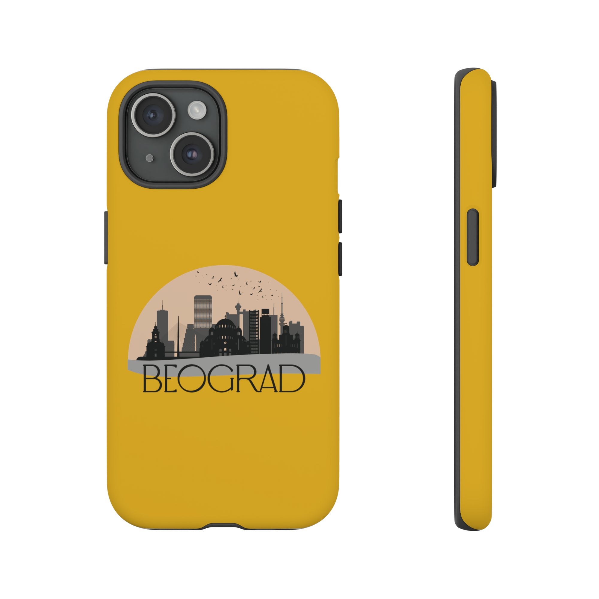 BEOGRAD Phone Case - Yellow