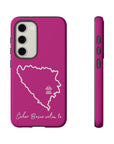 Šeher Bosno Volim Te Phone Case - Pink