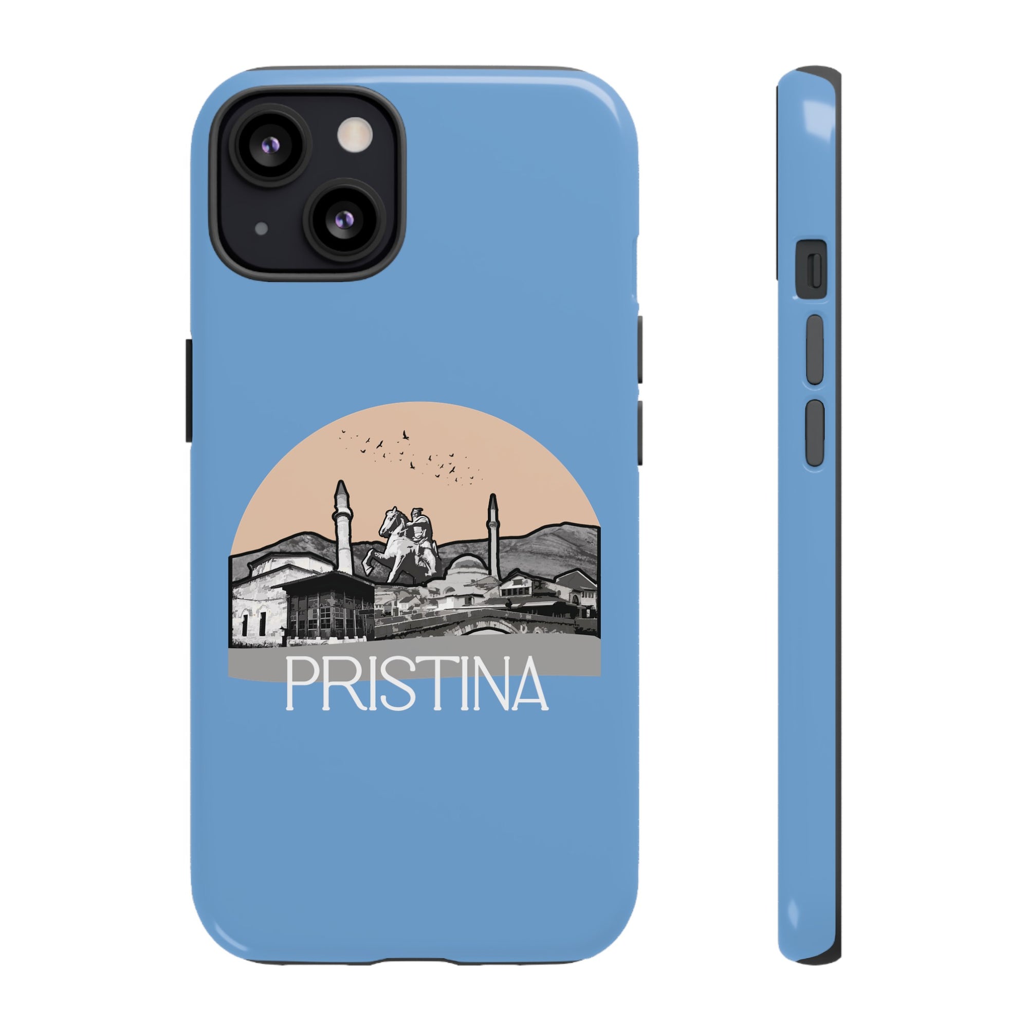 PRISTINA Phone Case - Light Blue