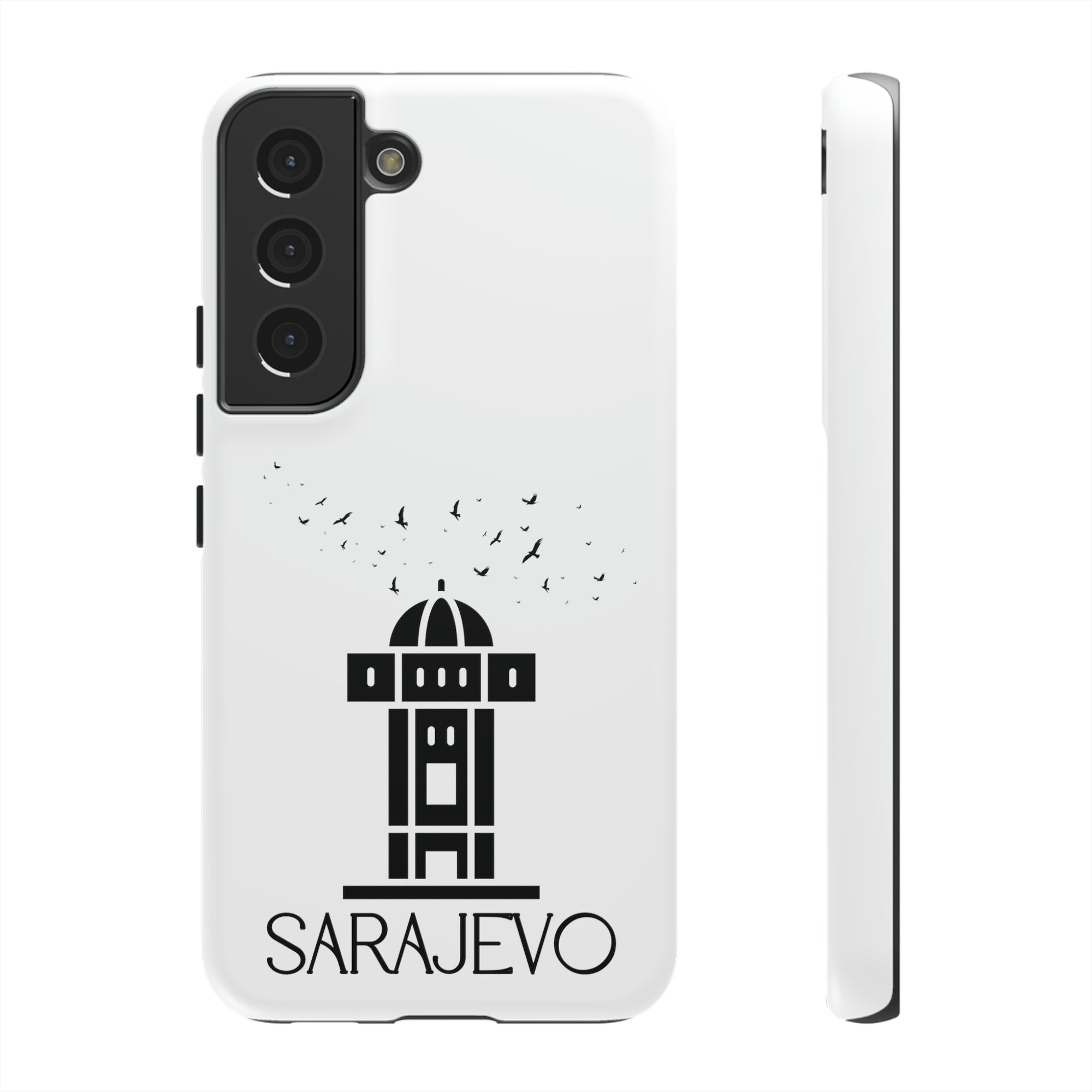 SARAJEVO SEBILJ Phone Case - White