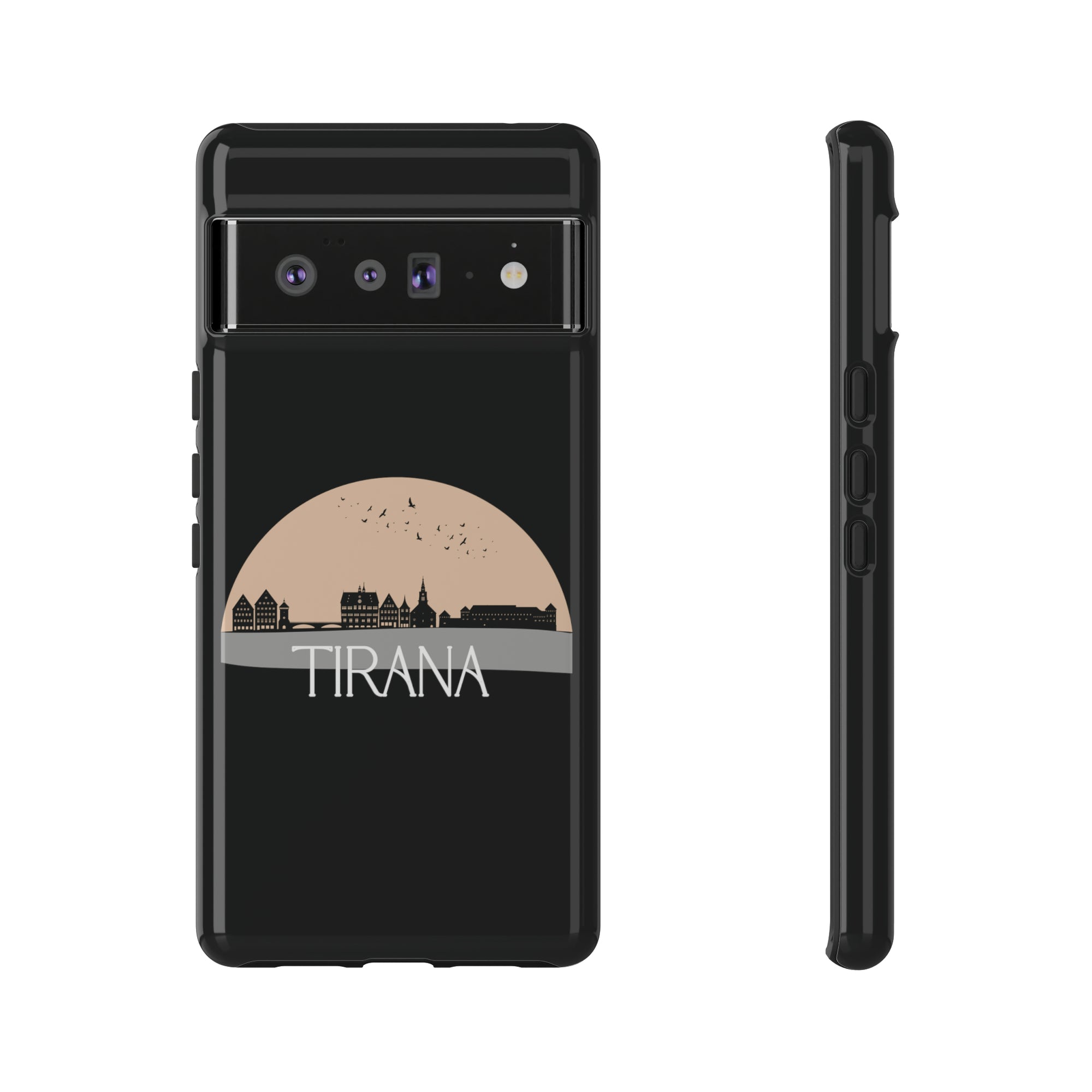 TIRANA Phone Case - Black