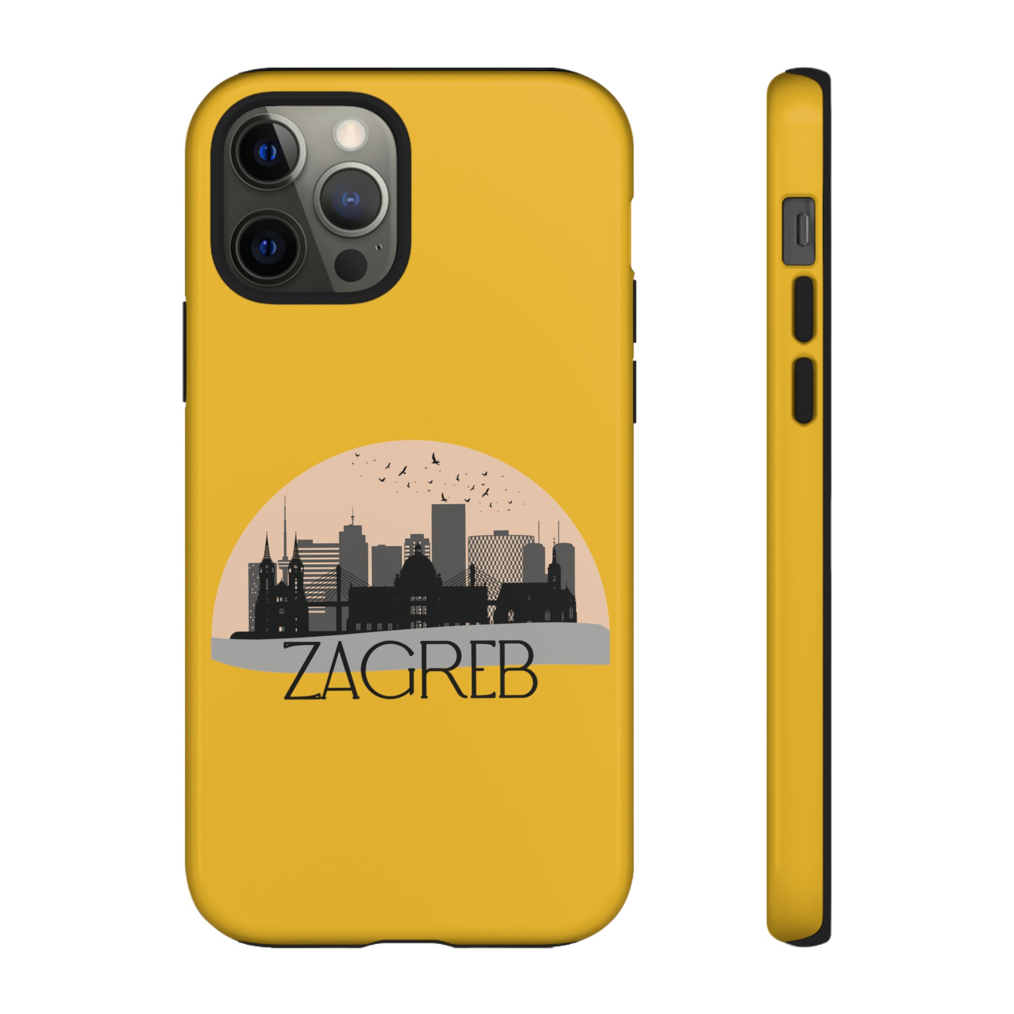 ZAGREB Phone Case - Yellow