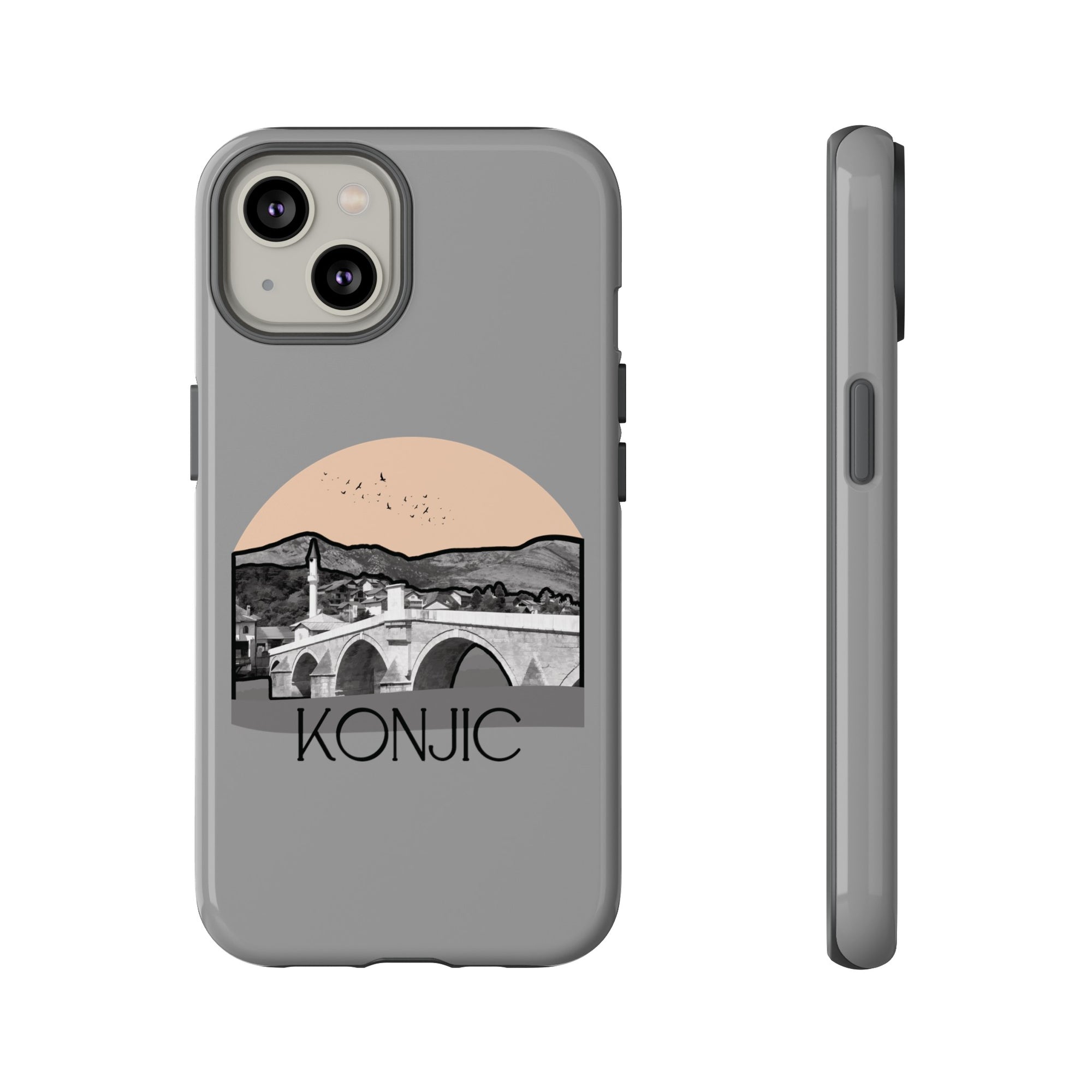 KONJIC Phone Case - Grey