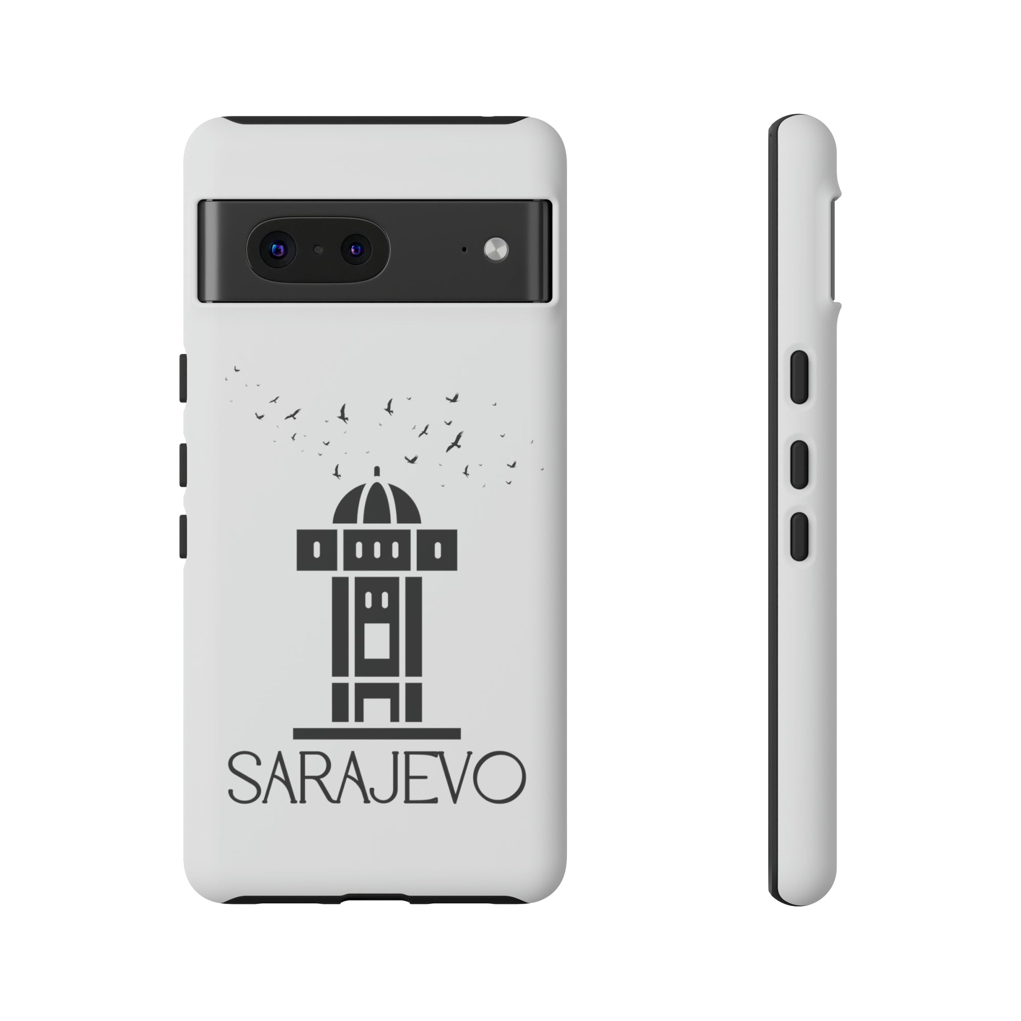 SARAJEVO SEBILJ Phone Case - White