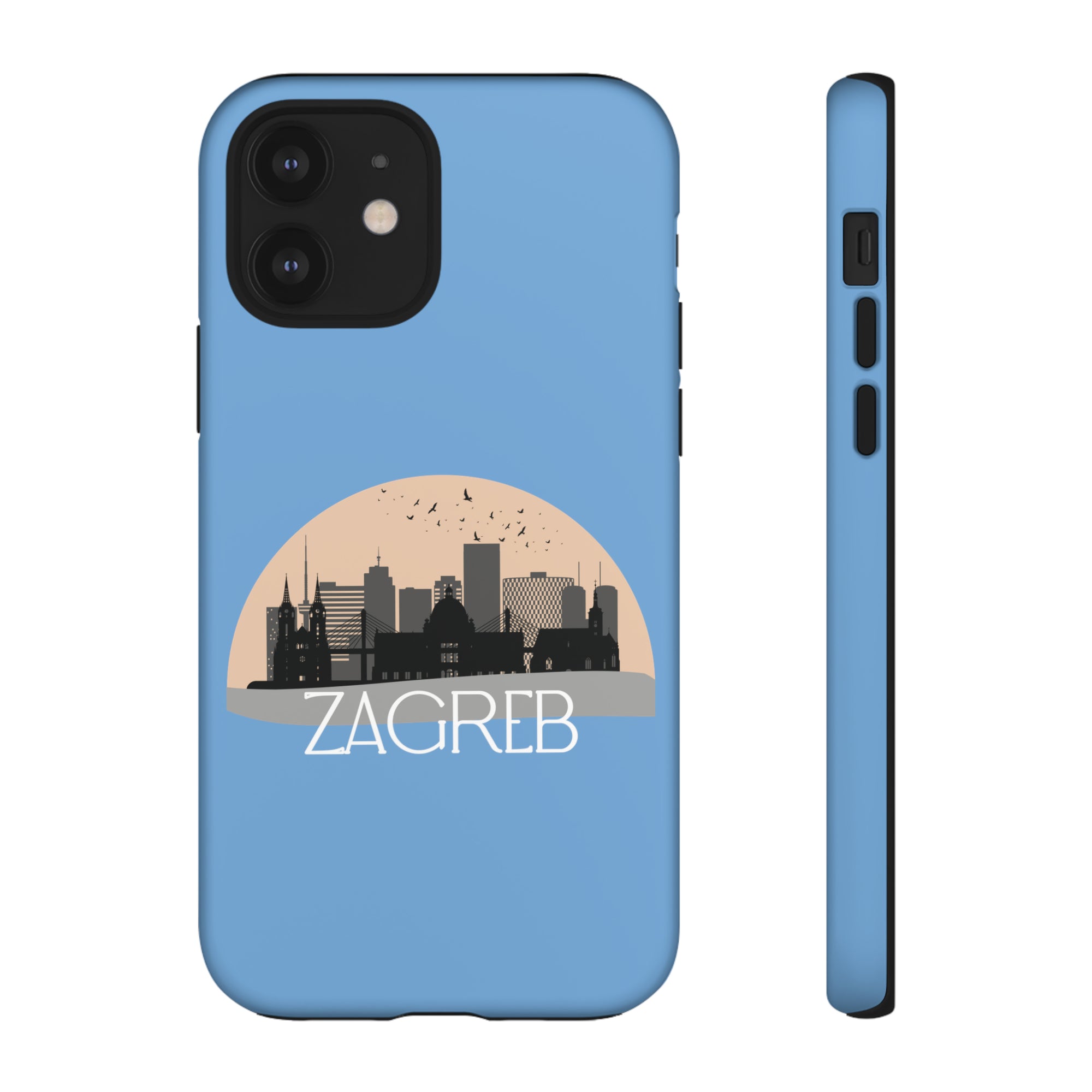 ZAGREB Phone Case - Light Blue