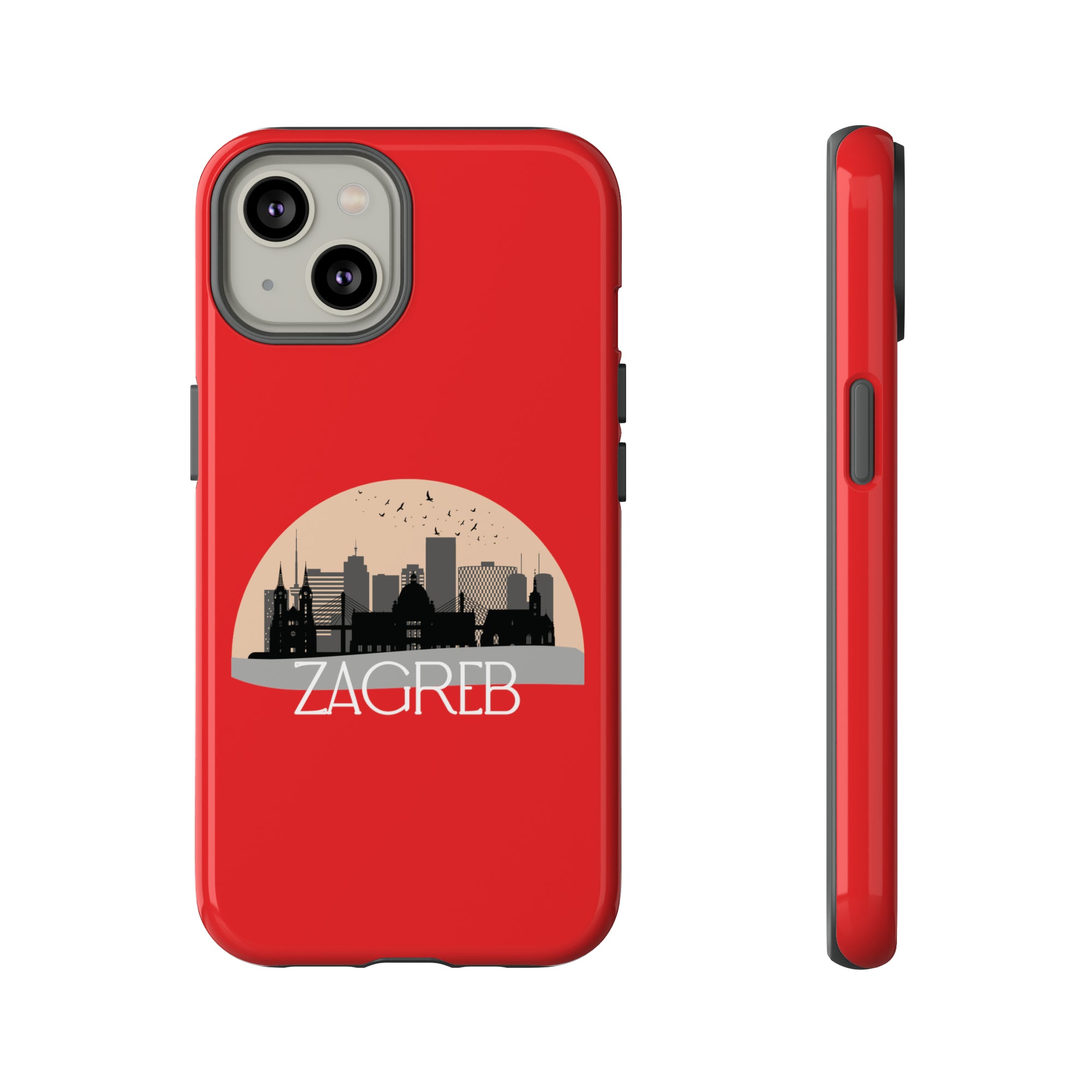 ZAGREB Phone Case - Red