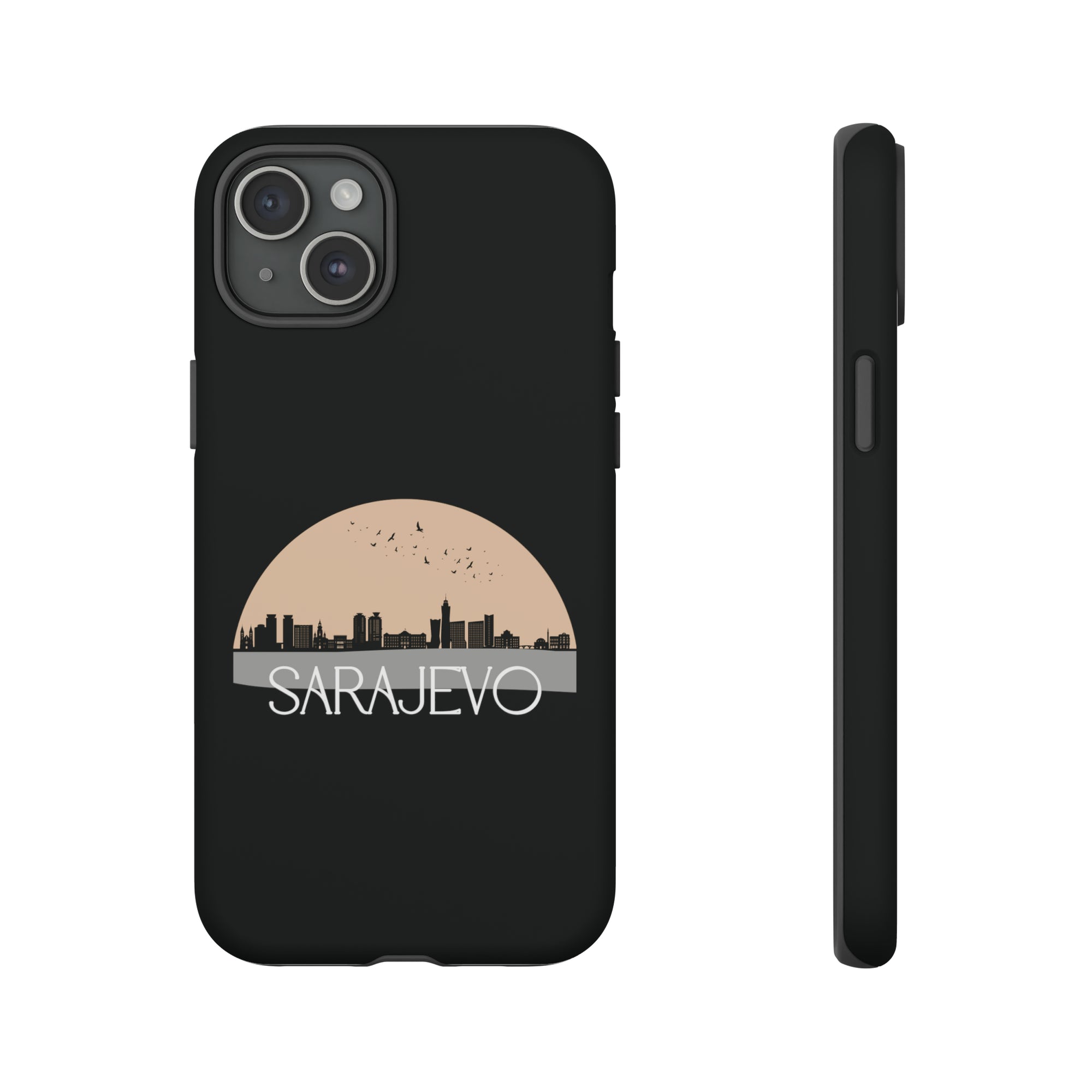 SARAJEVO Phone Case - Black