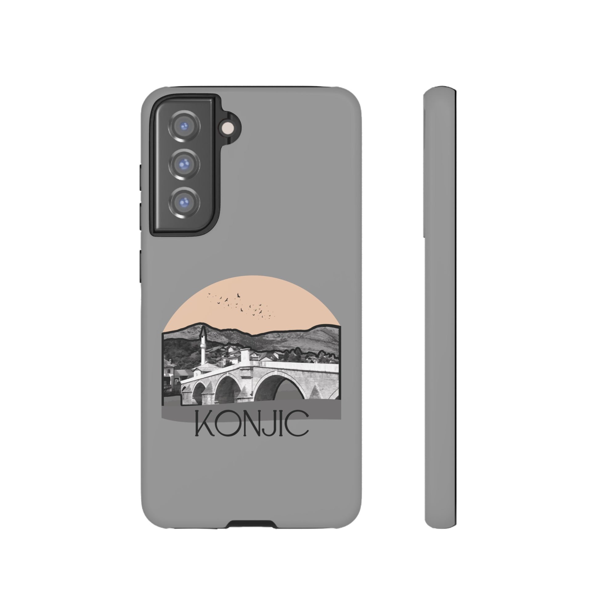 KONJIC Phone Case - Grey