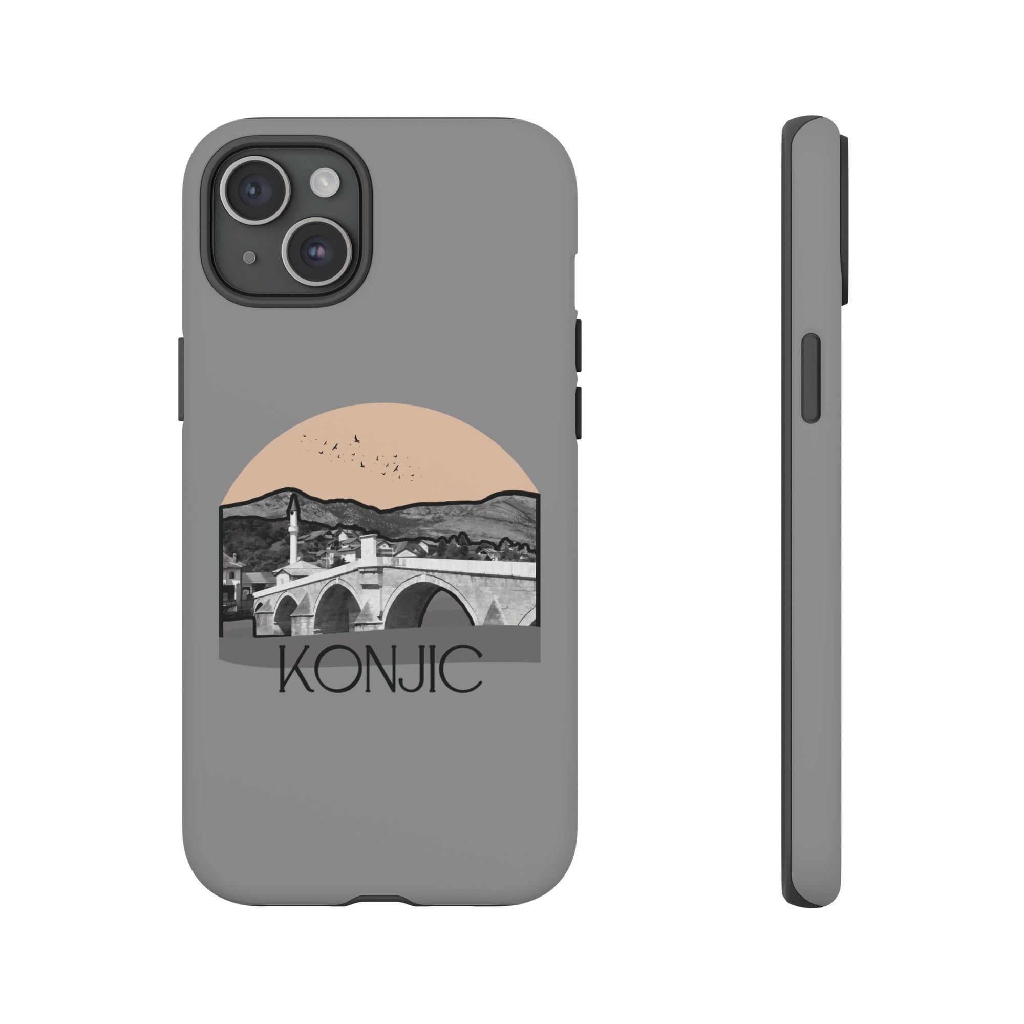 KONJIC Phone Case - Grey