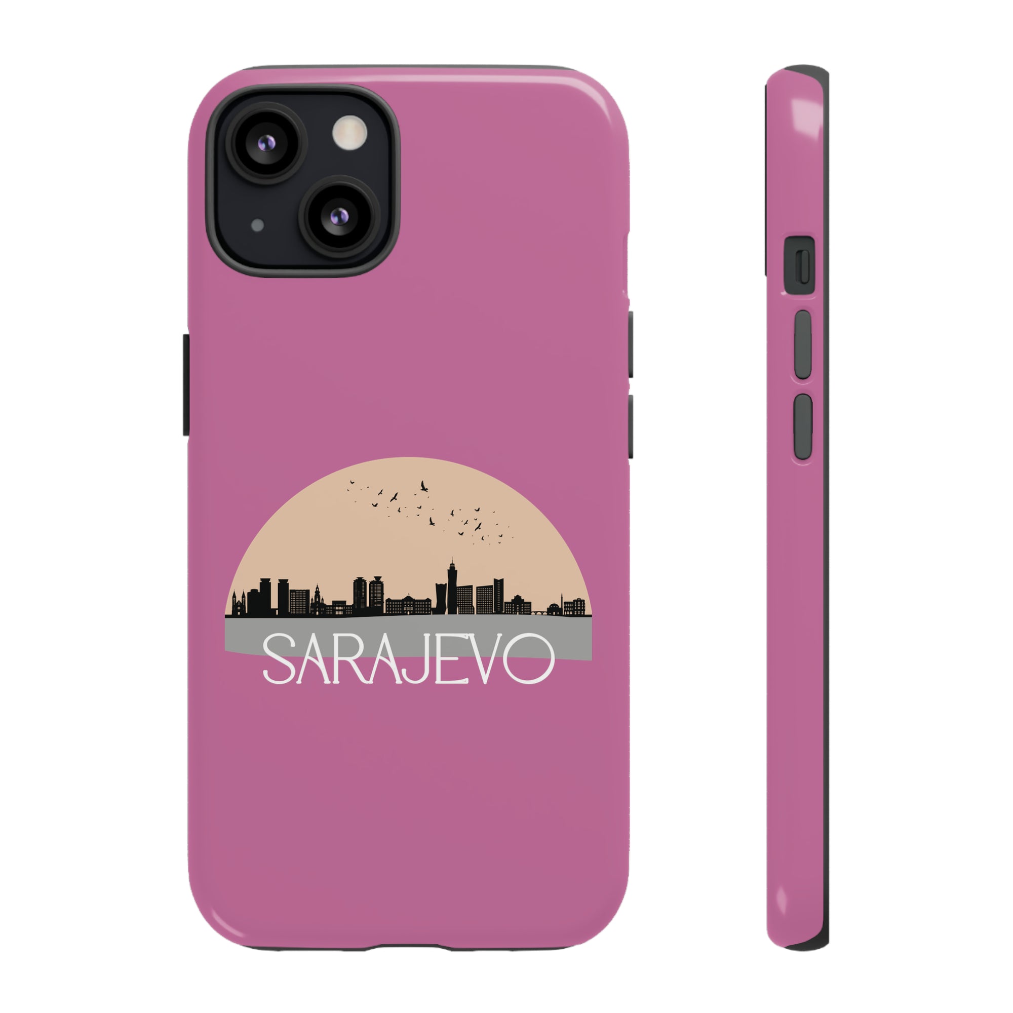 SARAJEVO Phone Case - Light Pink