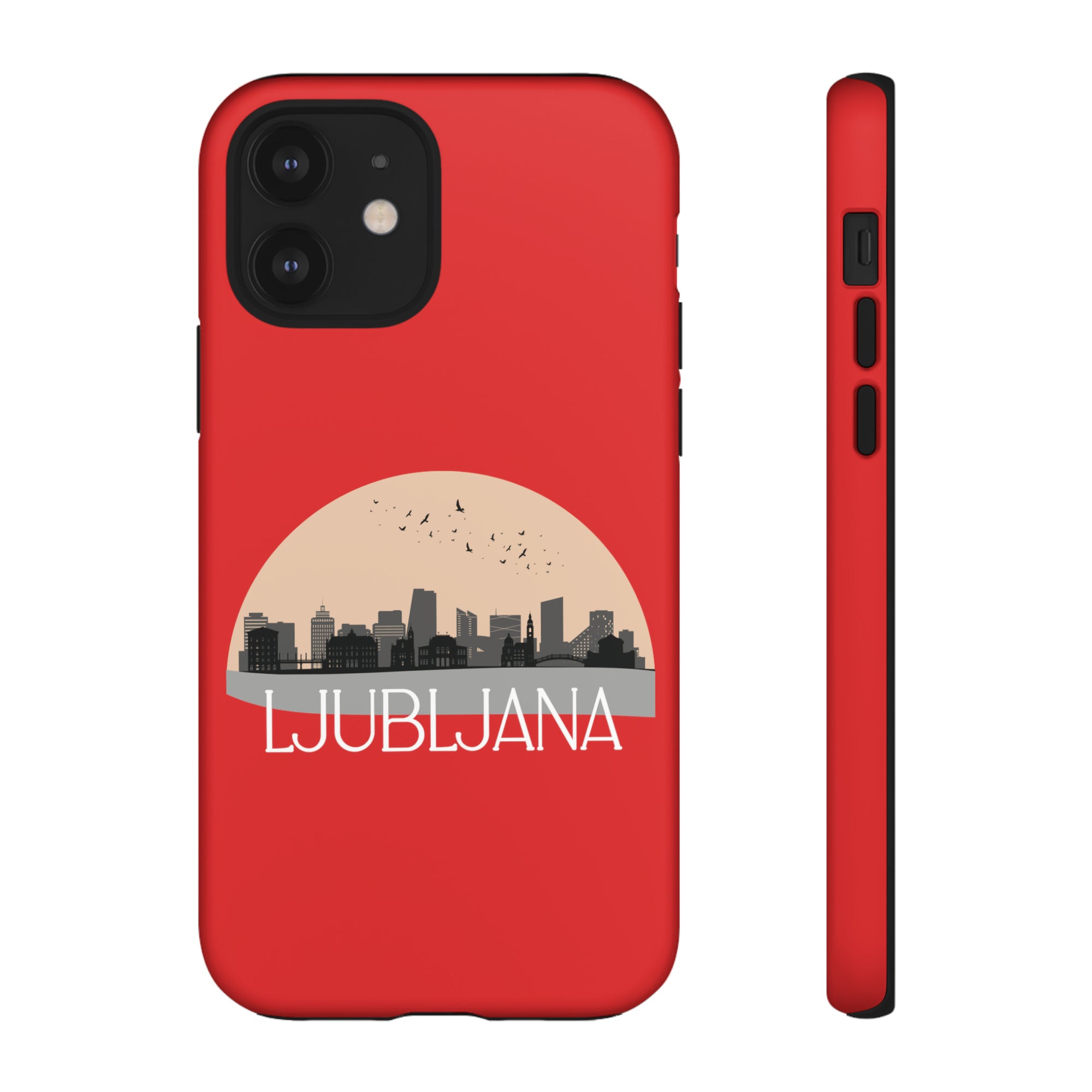 LJUBLJANA Phone Case - Red